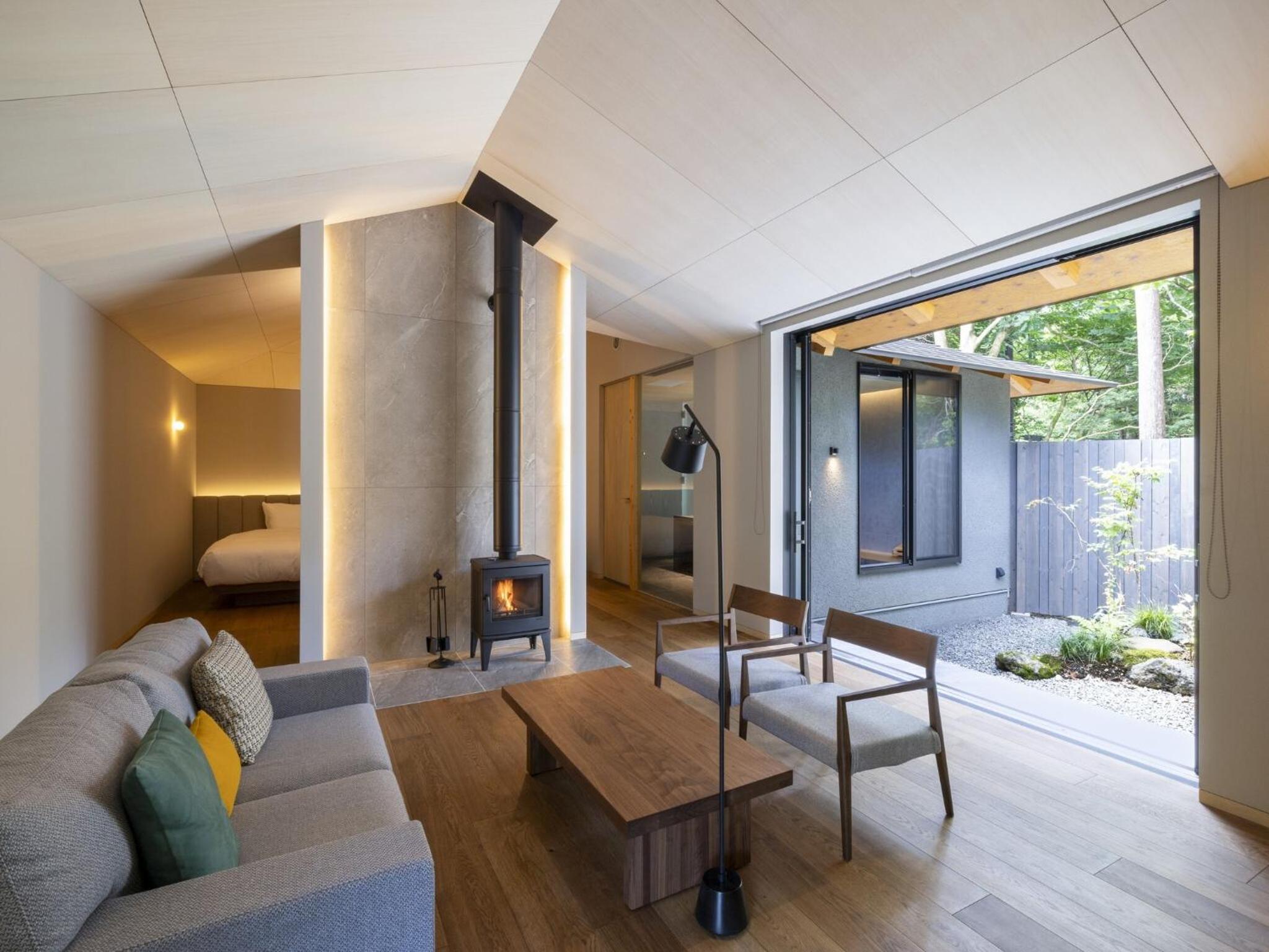 Private hot spring Suite room with courtyard [Ibuki]