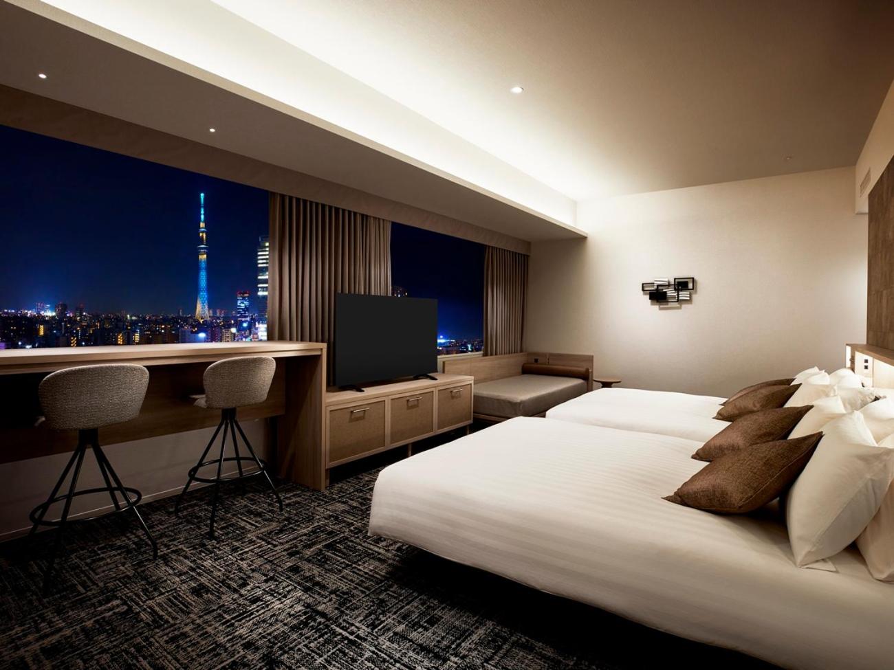 Premium Deluxe Tower view Twin Room - Non-Smoking