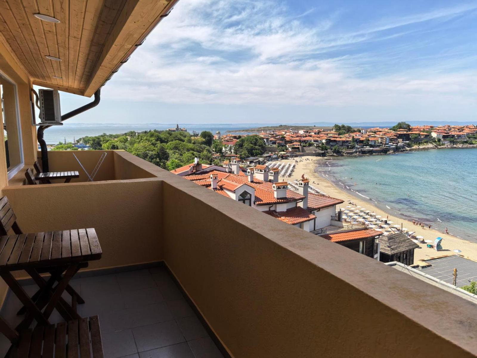 Double Room with Balcony and Sea View