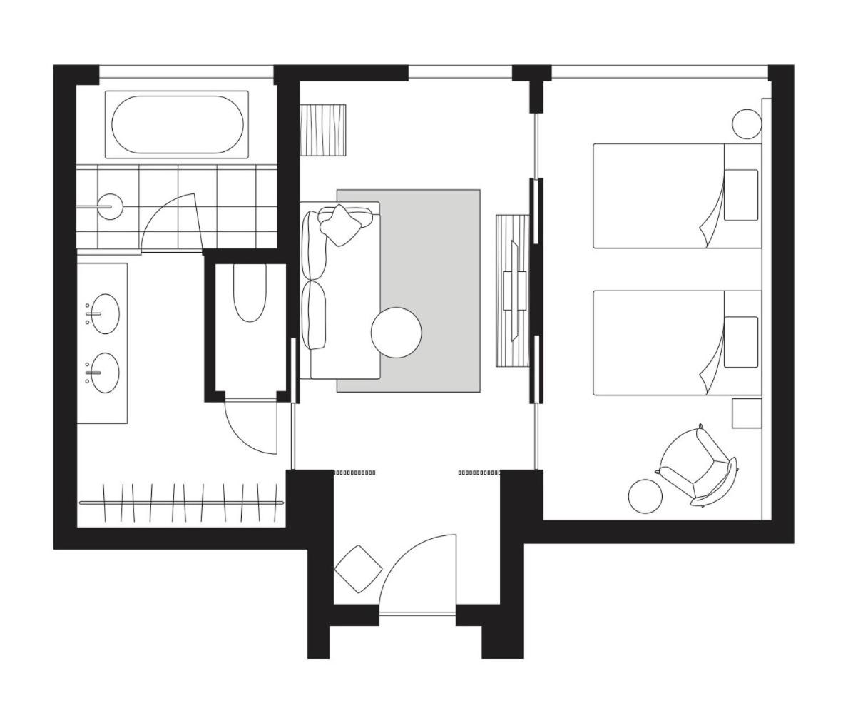 Deluxe Twin Room with City View