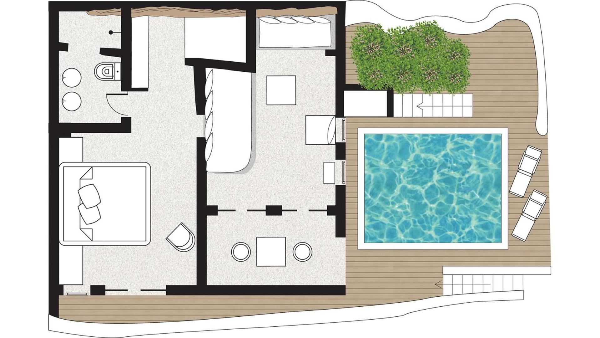 Mykonos Blu Junior Villa Private Pool - Photo 4