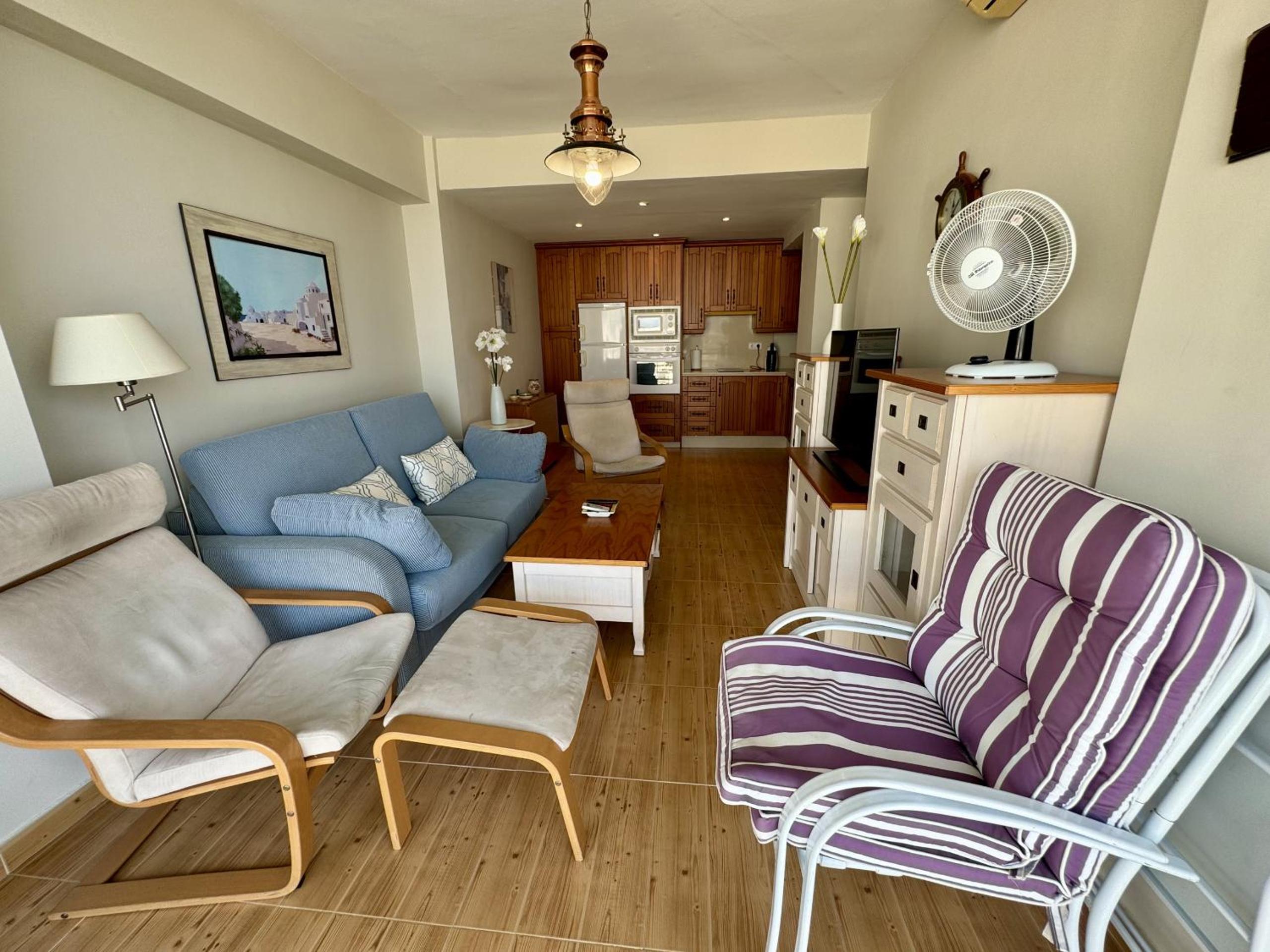 Apartamento con vista al mar
