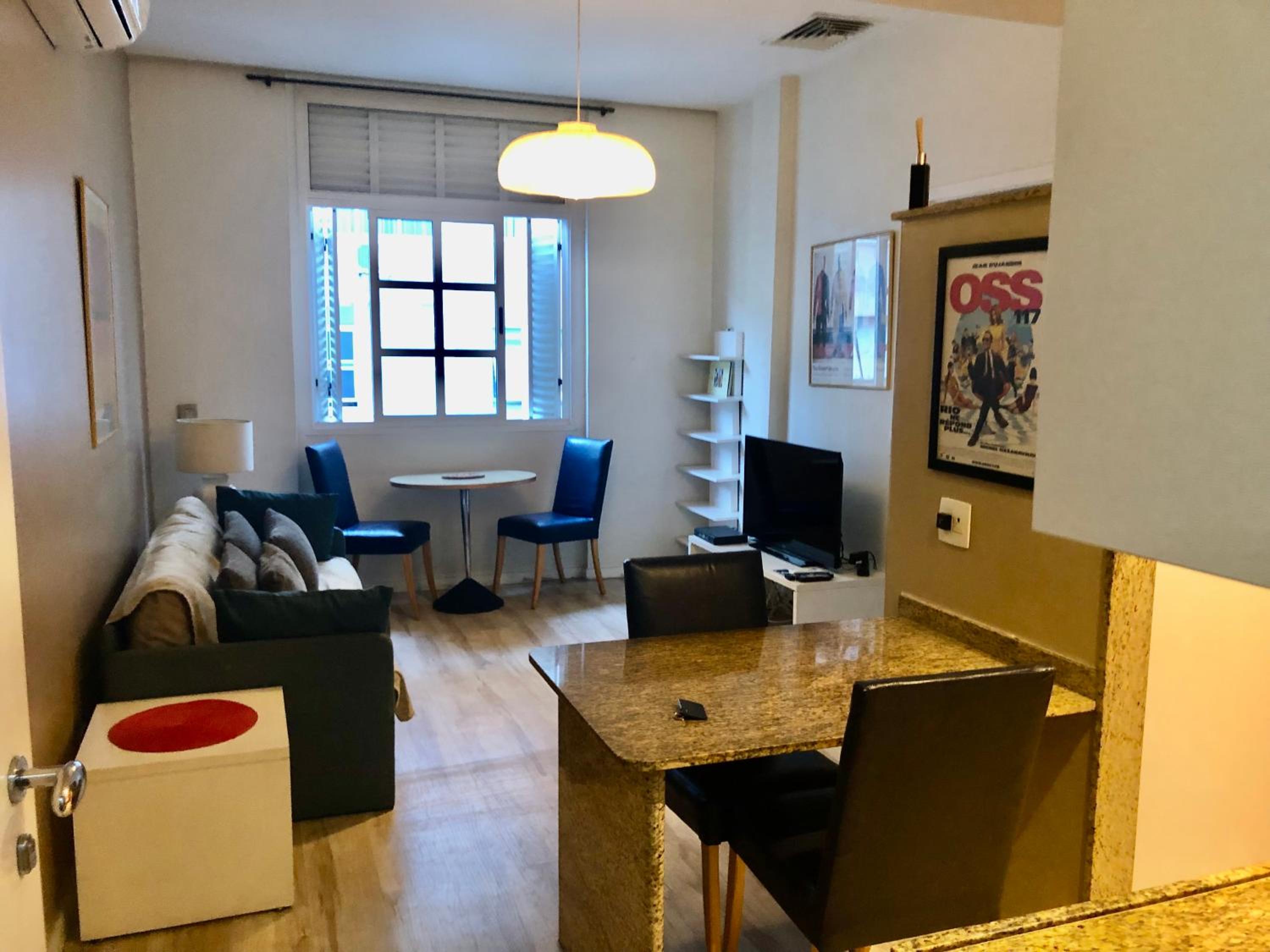 One-Bedroom Apartment with Street View