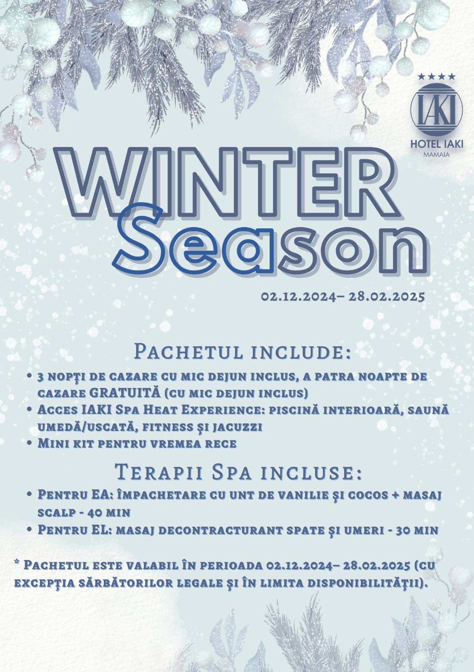 Double Room – Winter Season