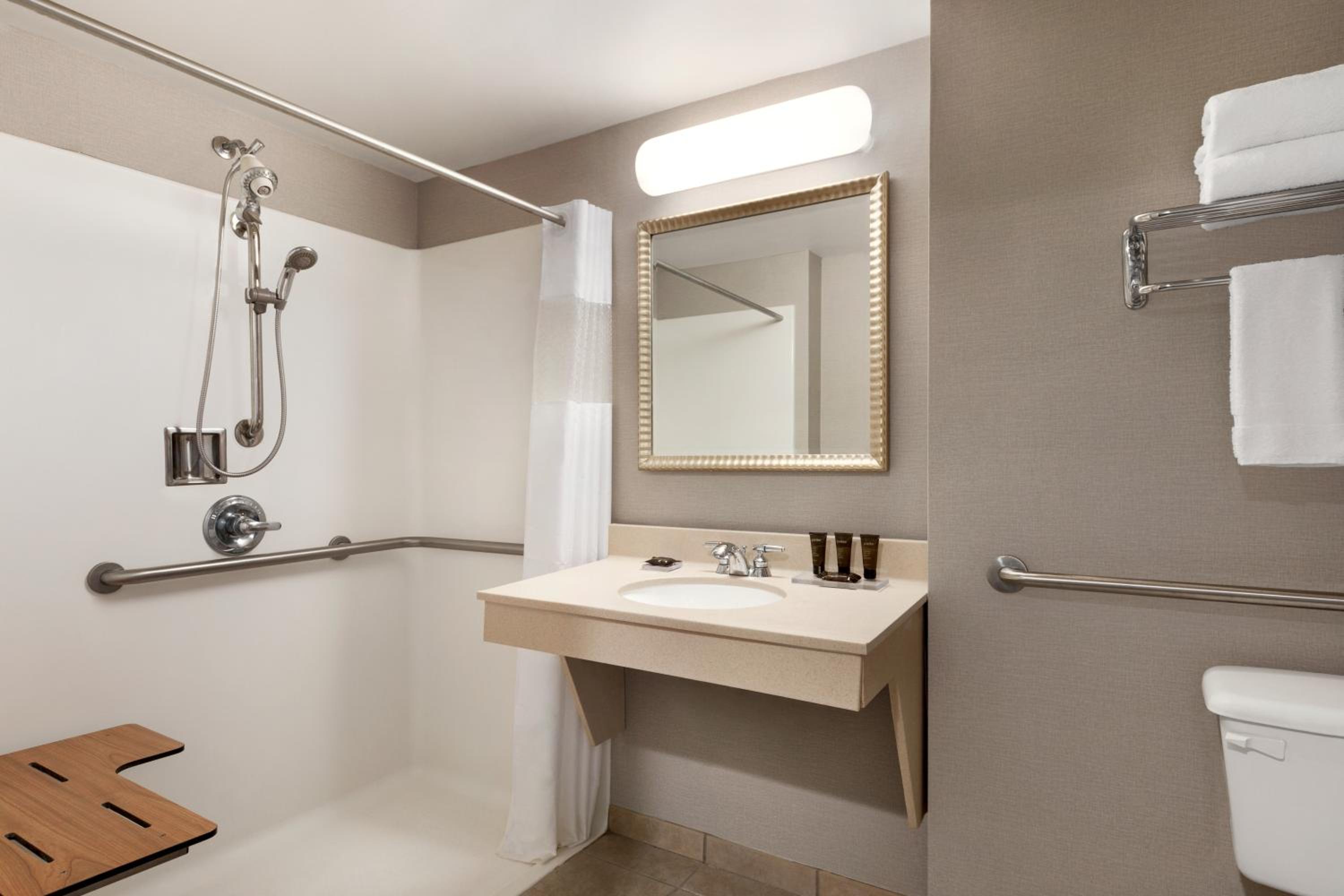 King Room with Roll-In Shower - Mobility/Hearing Accessible - Non-Smoking - Photo 4