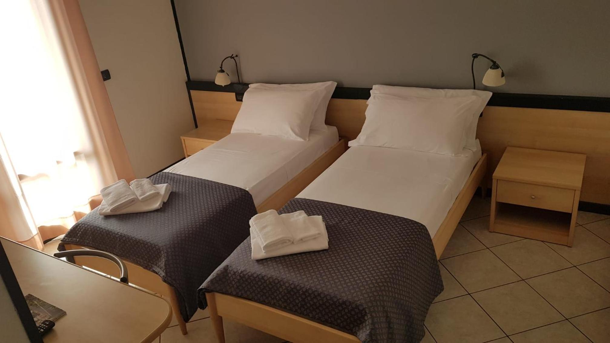Double or Twin Room with Balcony and Street View