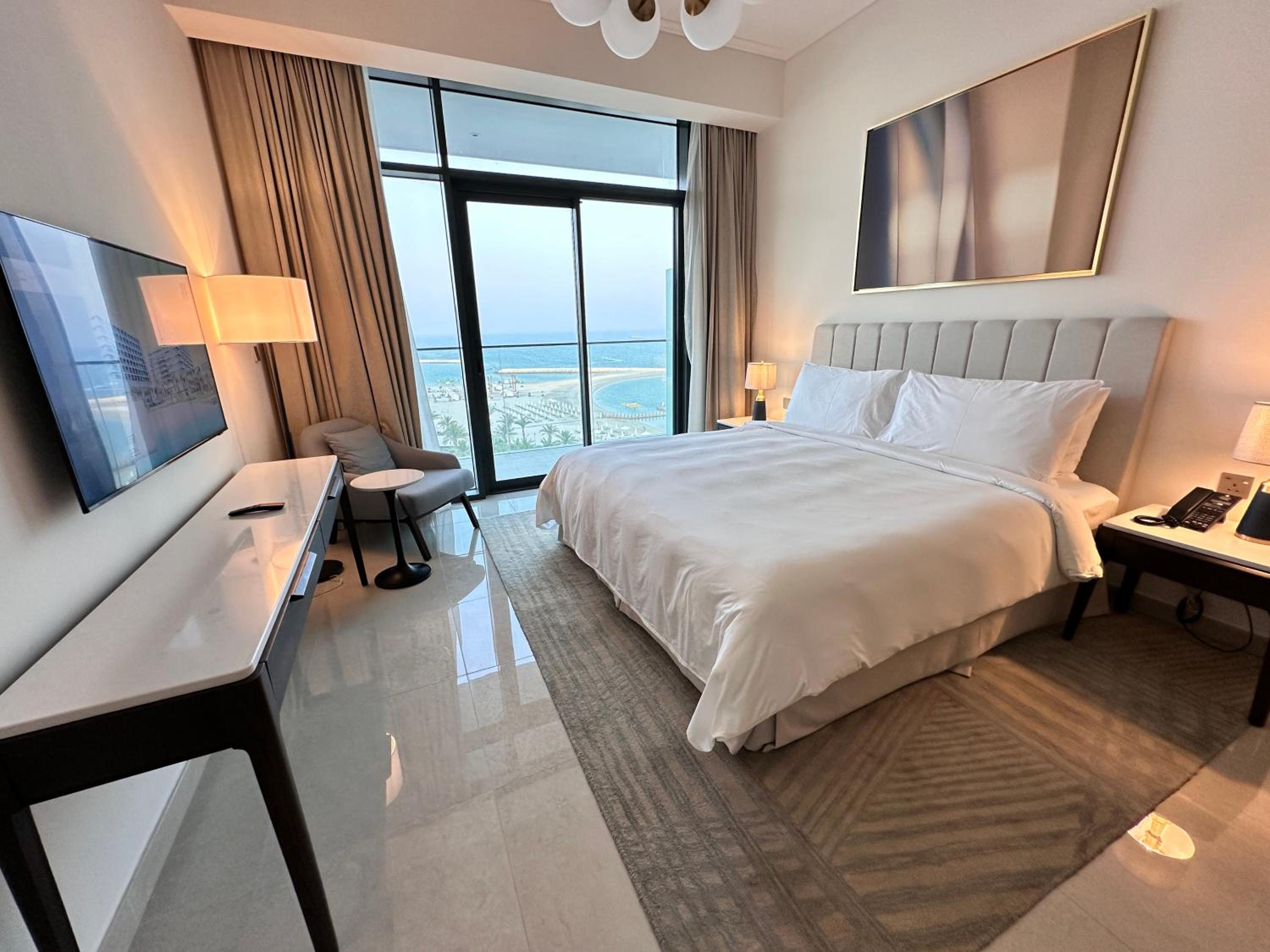 Two-Bedroom Apartment with Balcony and Sea View