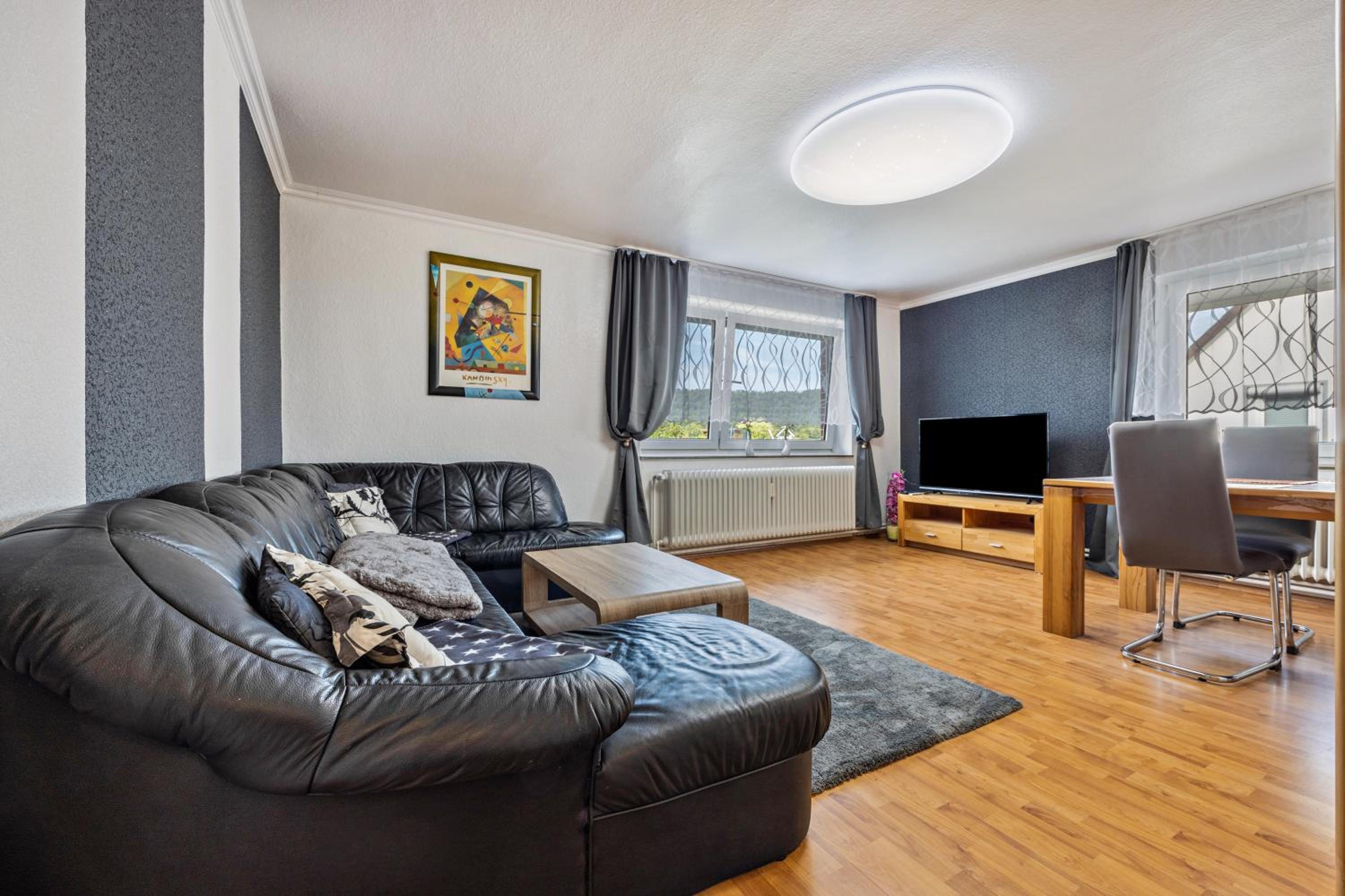 Two-Bedroom Deluxe Apartment with Garden View