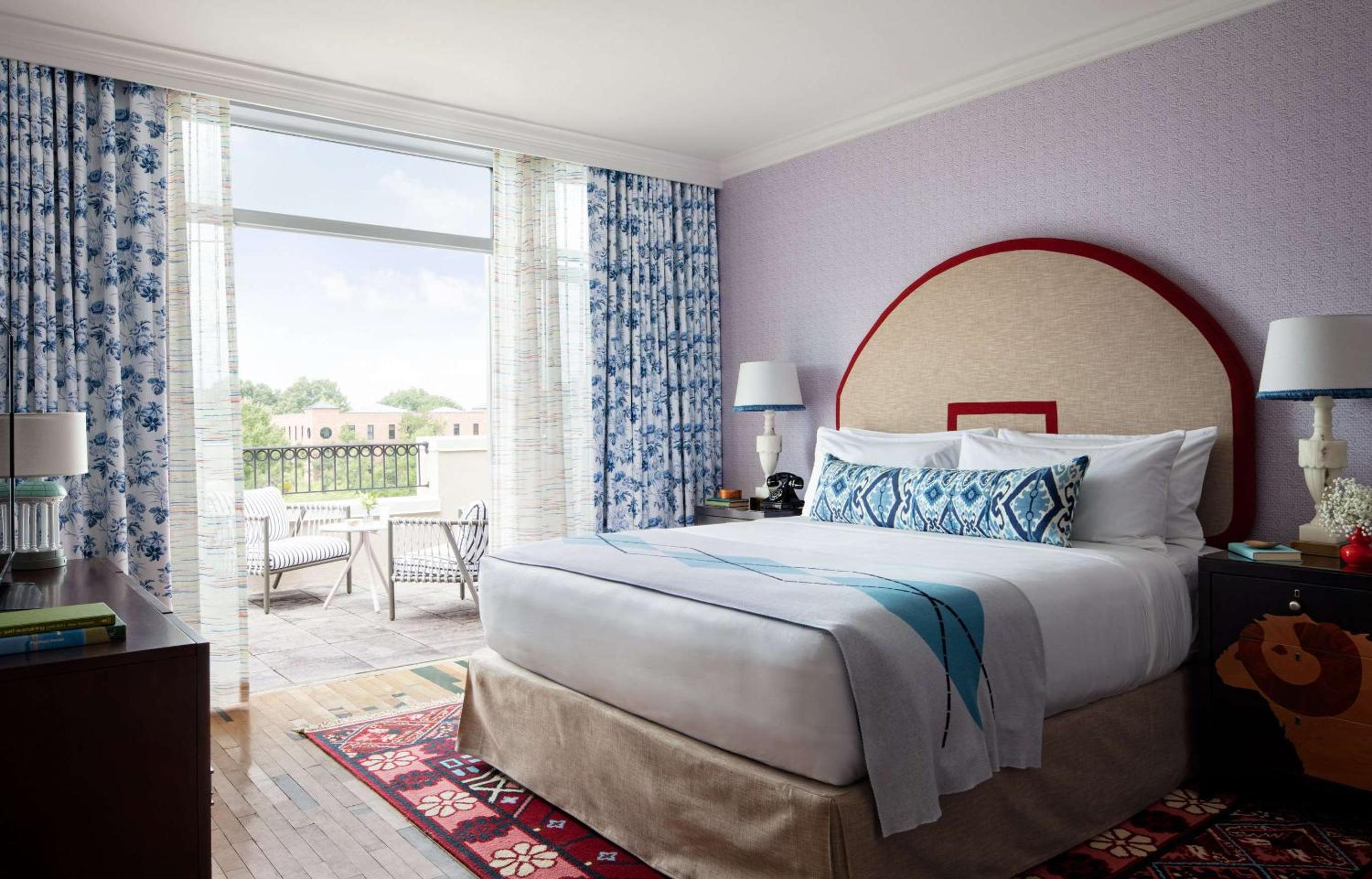 Graduate King Room with Balcony at Graduate by Hilton Chapel Hill in Chapel Hill