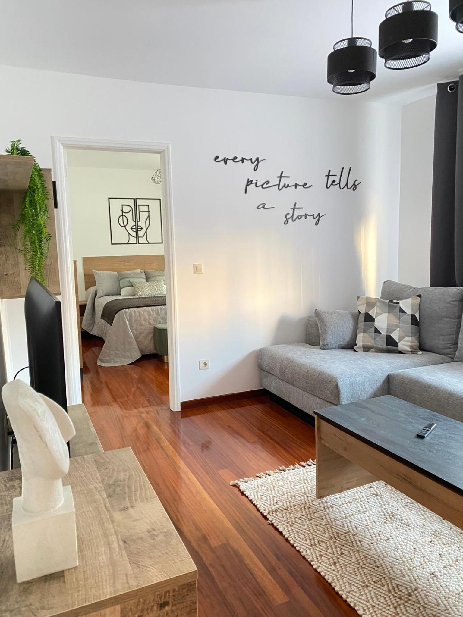Apartamento de tres habitaciones con vista