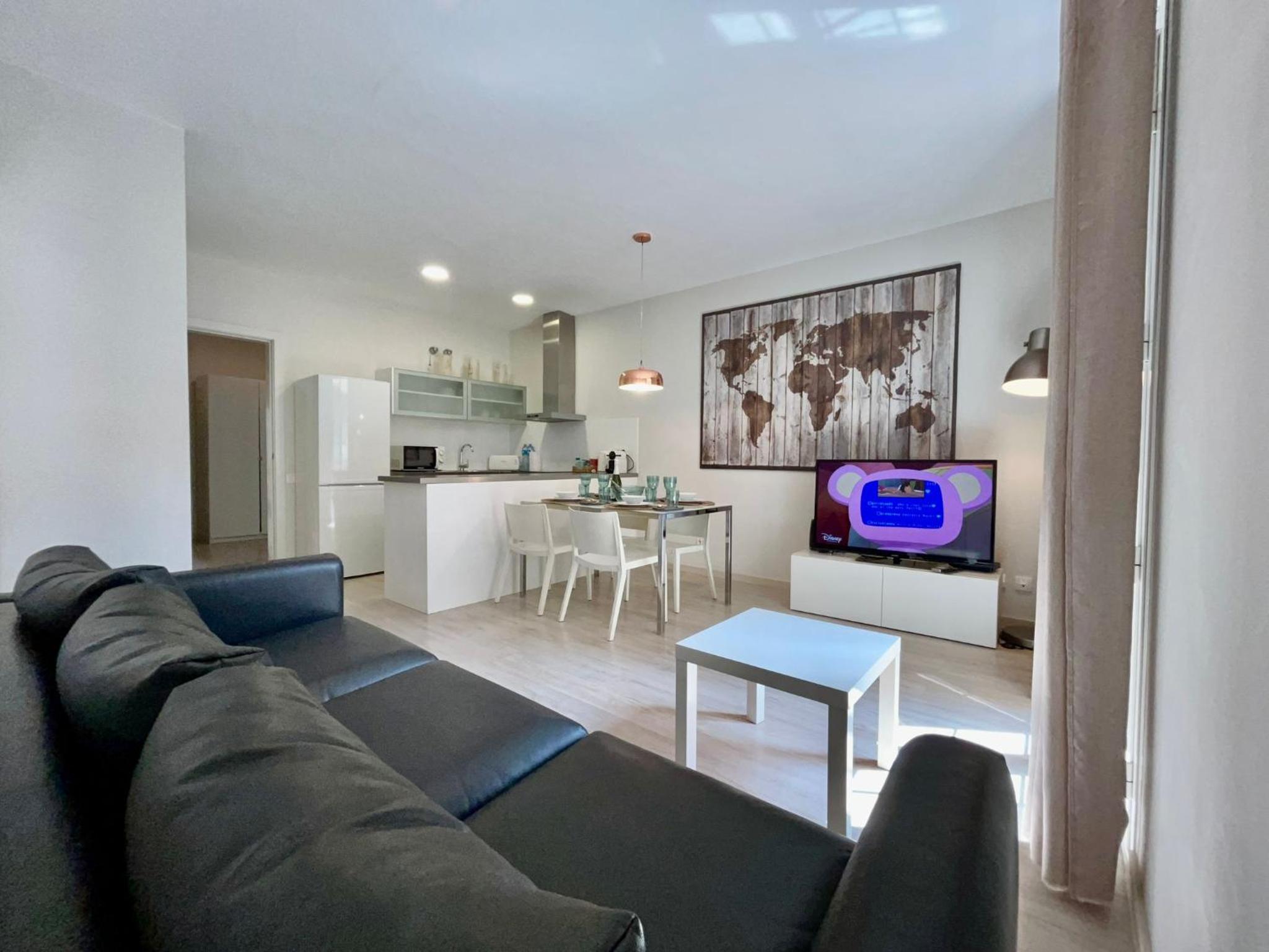 Apartamento de dos habitaciones de lujo