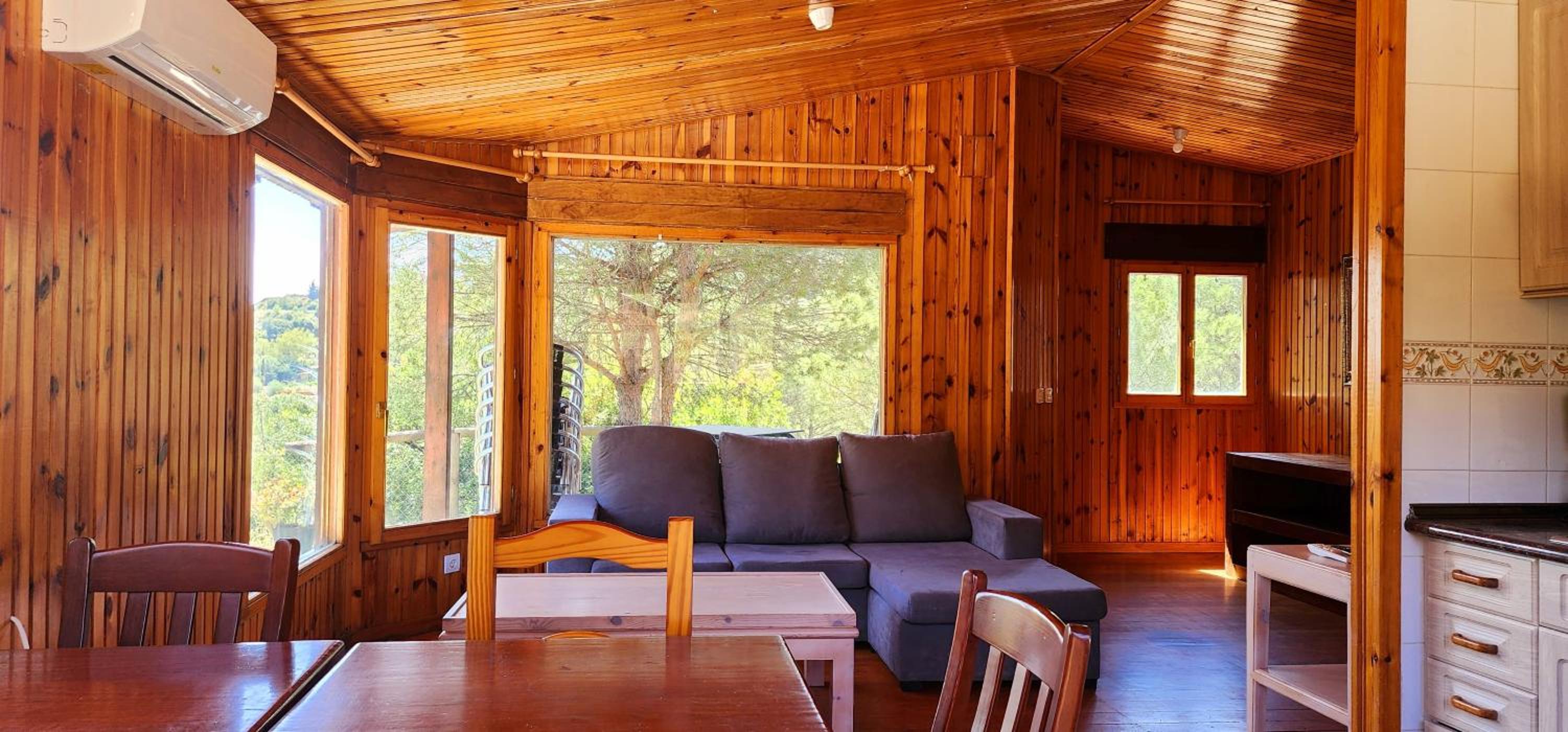 Bungalow con vista al mar