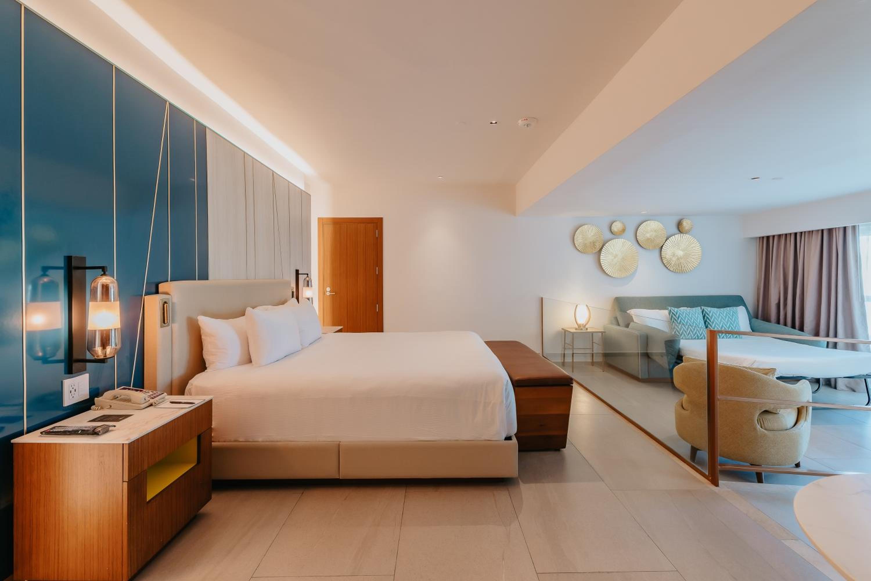 Accessible Caribbean Suite King Bed and Sofa Bed