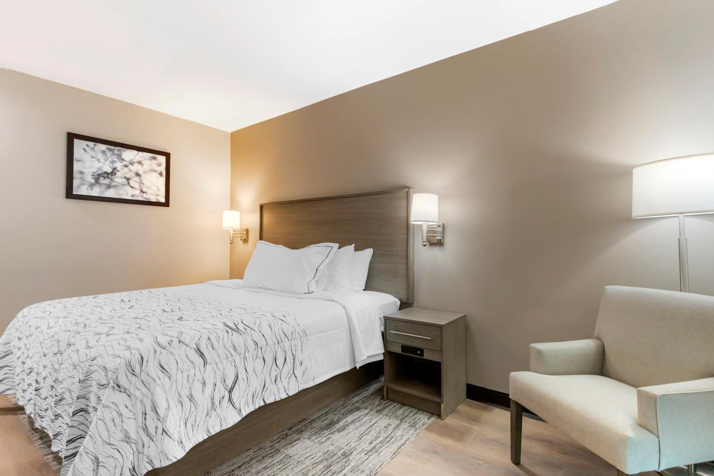 Premium King Room Smoke Free (Upgraded Bedding and Snack Box) - Photo 1