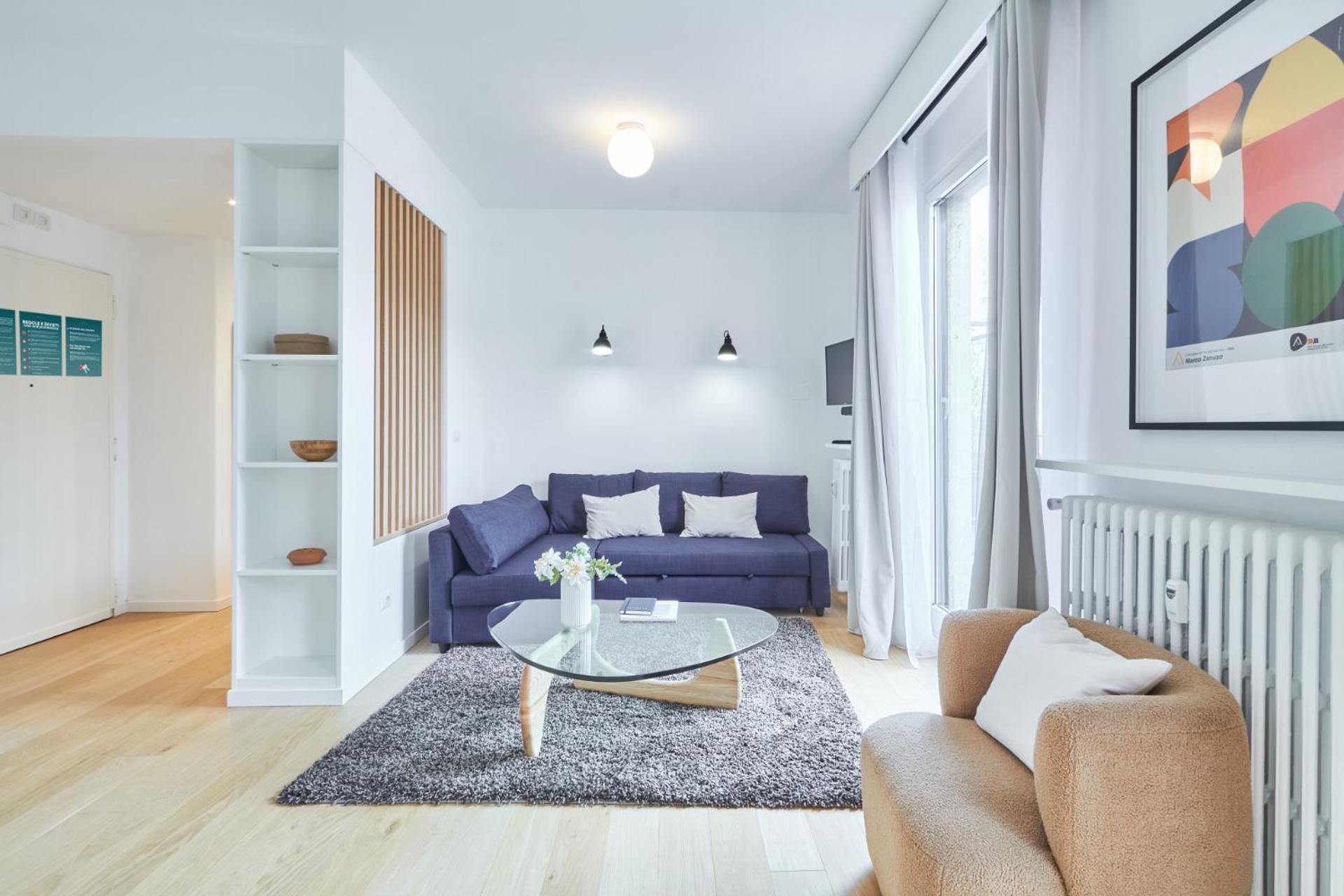 One-Bedroom Apartment with Terrace