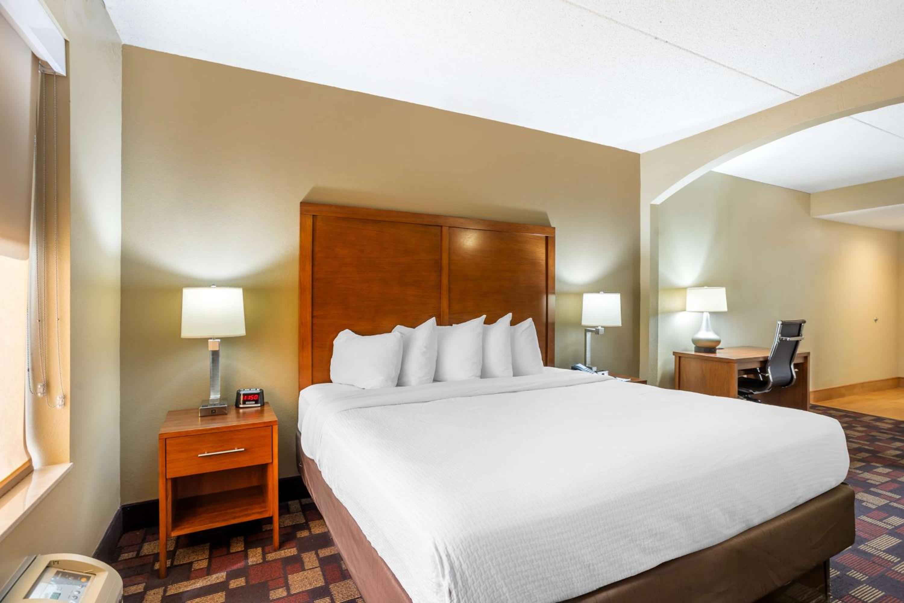 King Suite with Sofa Bed and Whirlpool - Nonsmoking - Photo 1
