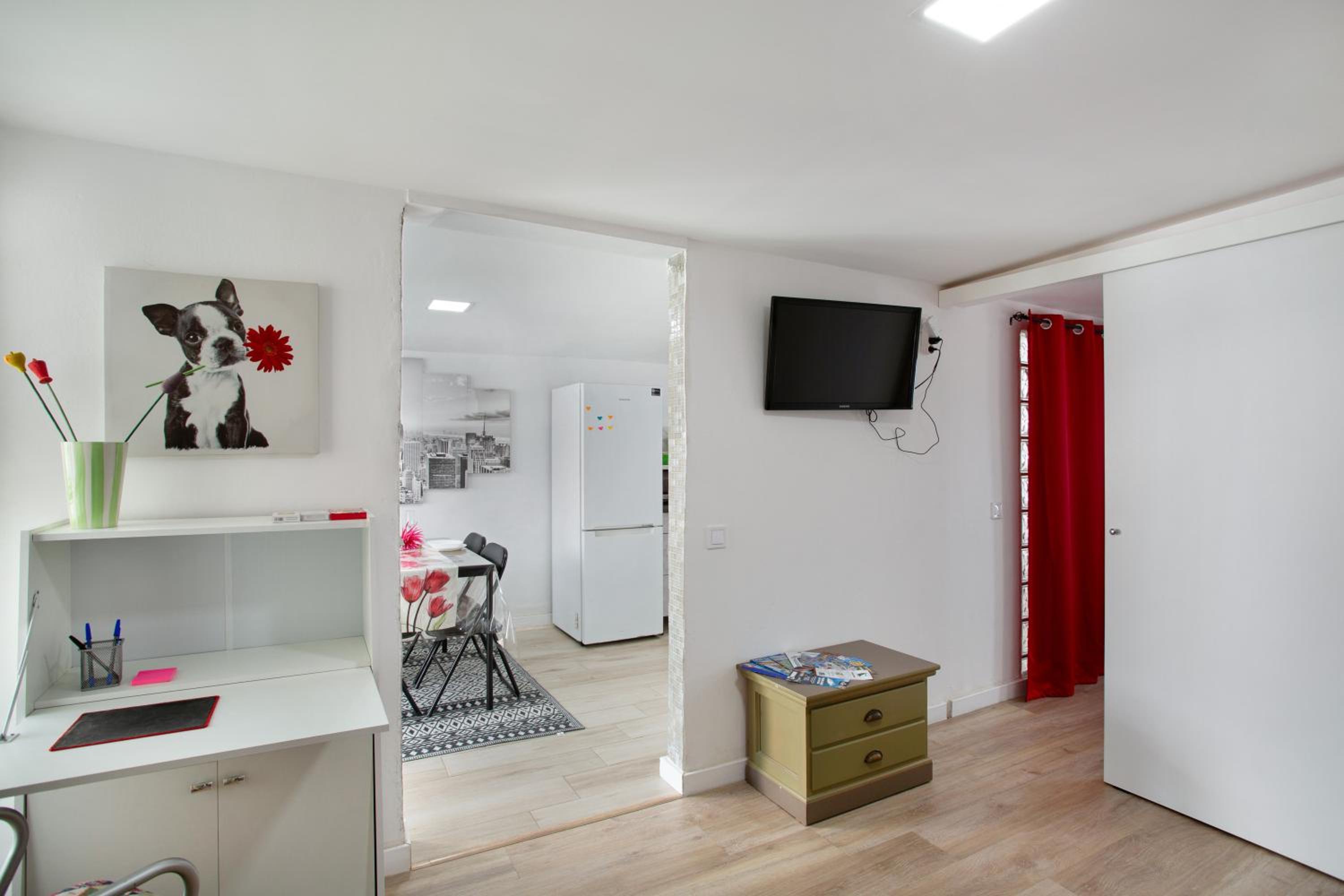 Apartamento de un dormitorio superior con balcón