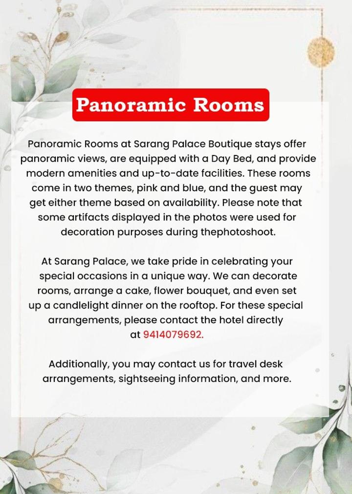 Panoramic View Room with Day Bed: Enjoy 10% off on - F&B, Spa, car Hire, Complimentary Welcome Drink & Hi-Tea, Candlelight Dinner & Room Decoration Available  - Photo 9