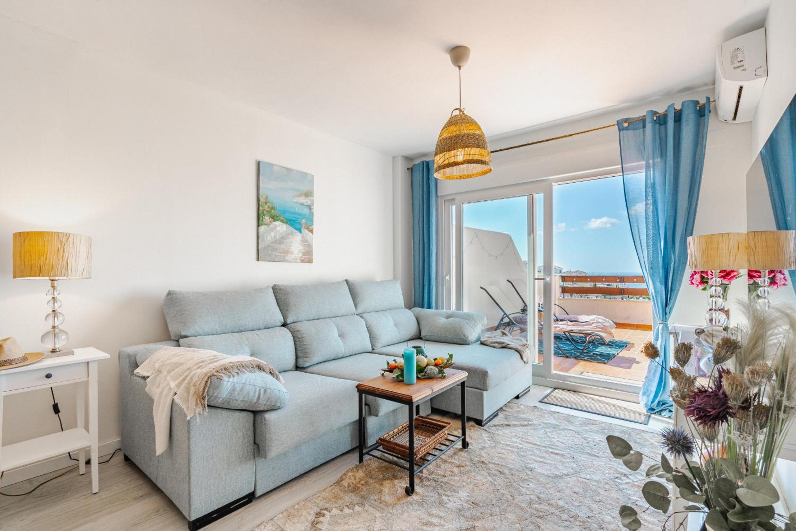 Apartamento con vista al mar