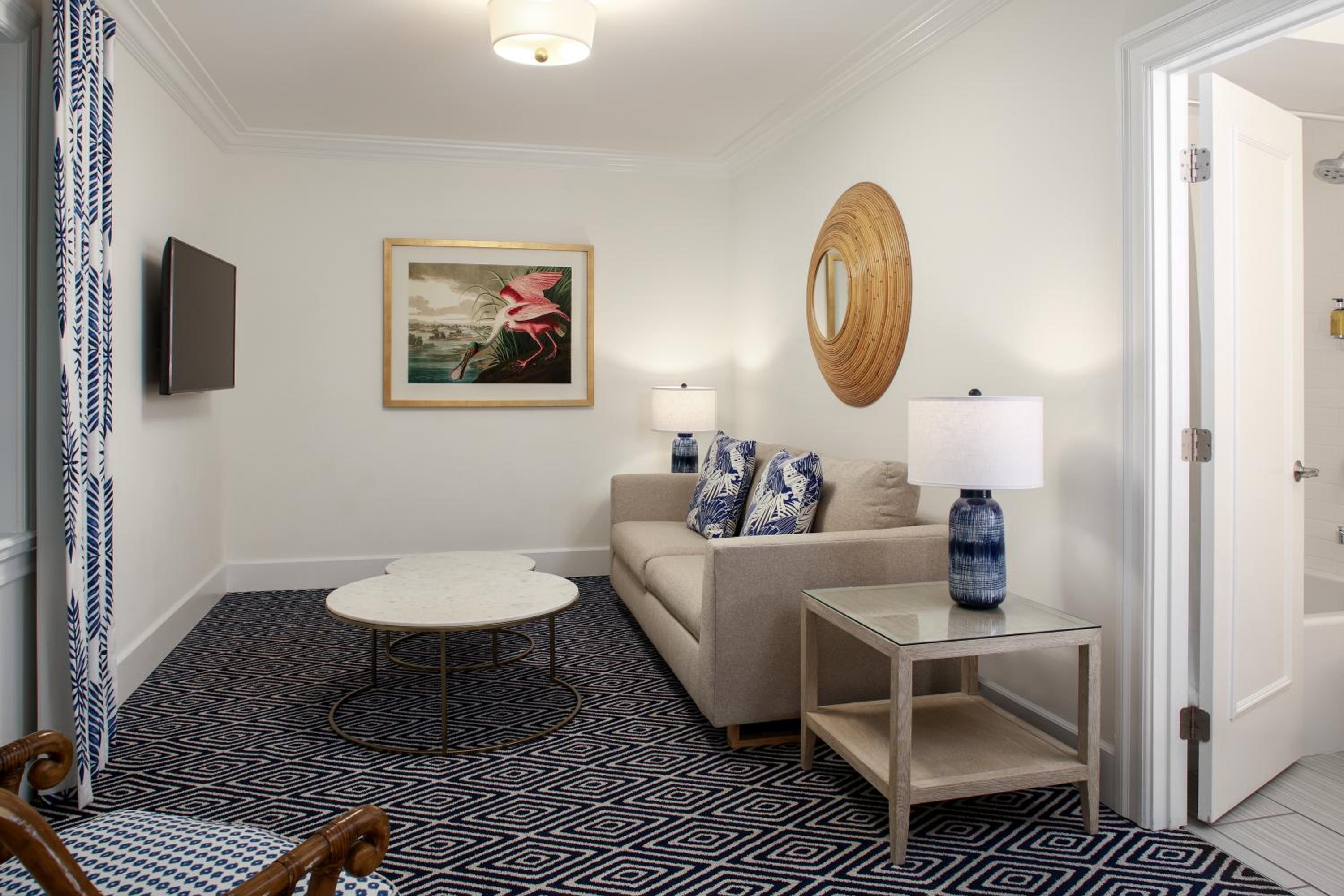 Oceanfront Veranda One Bedroom Suite, One King Primary/One Queen Pullout Sofa