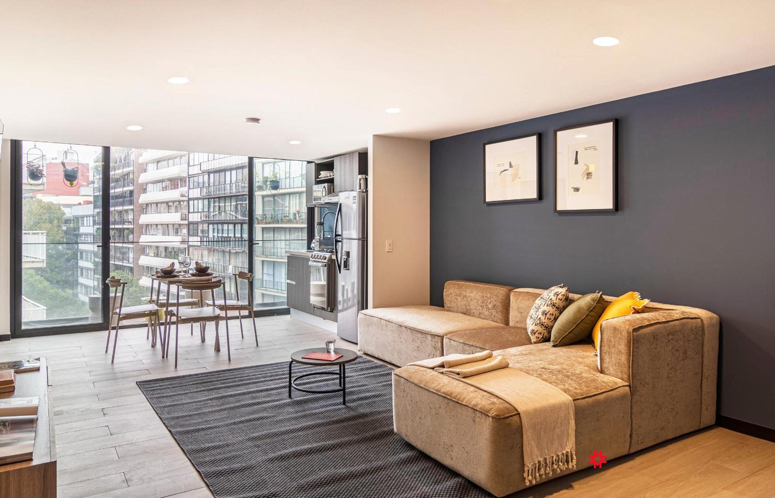 Two bedroom deluxe apartment with balcony