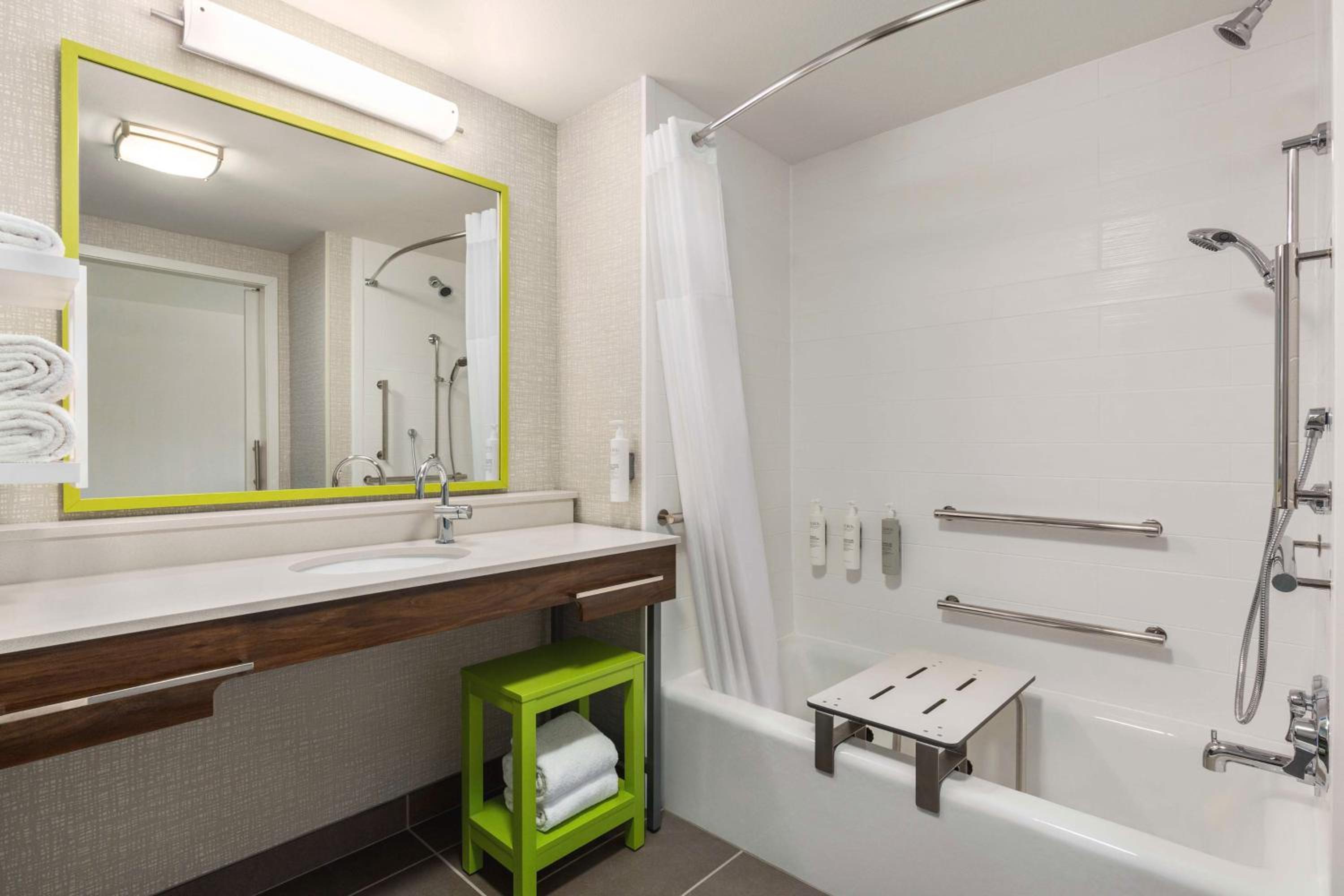 Queen Room with Two Queen Beds and Roll-In Shower - Mobility and Hearing Access photo 1