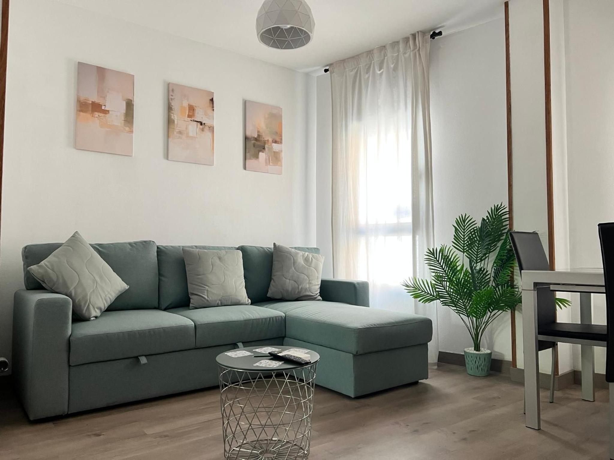 Apartamento de dos habitaciones