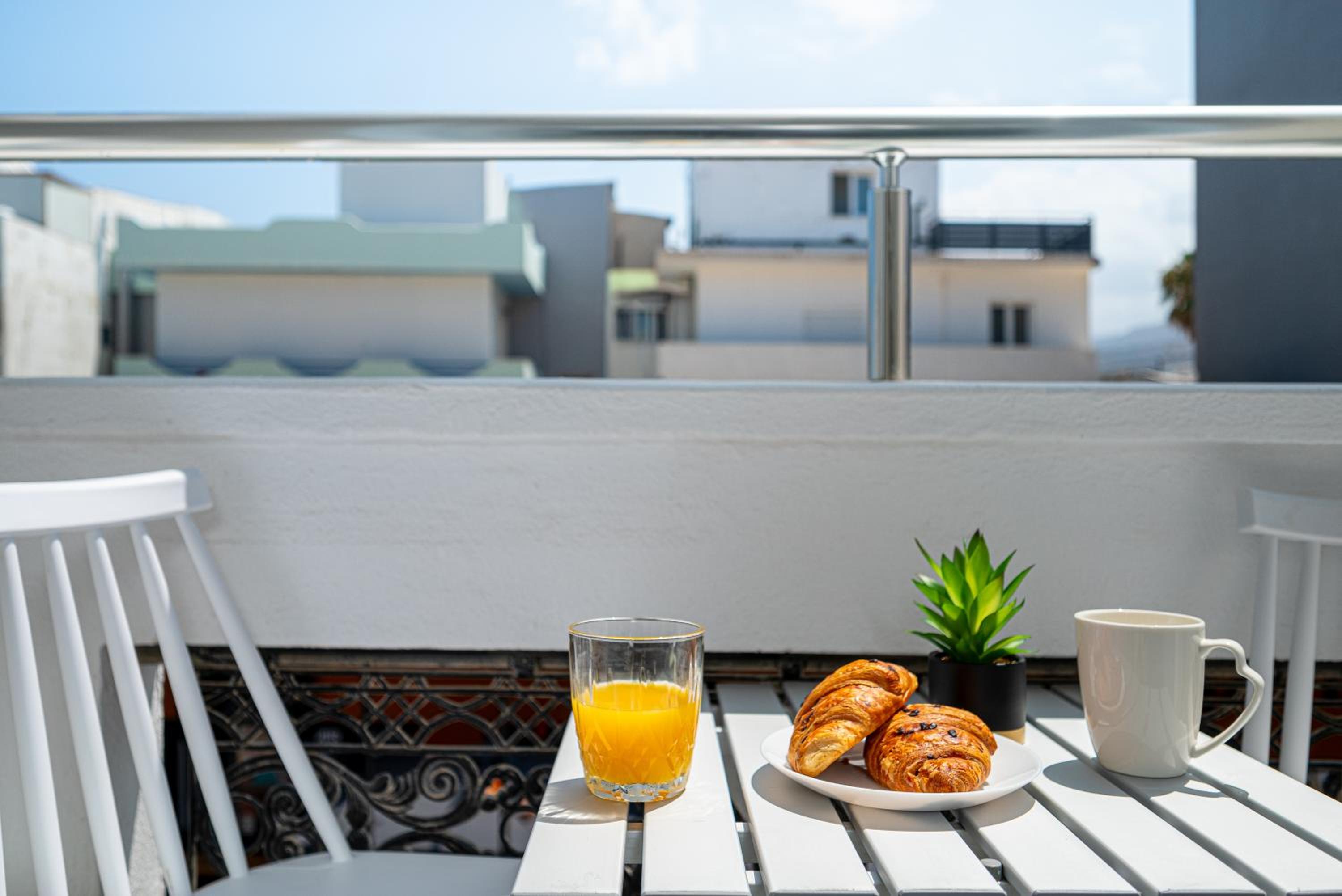 Studio with Balcony