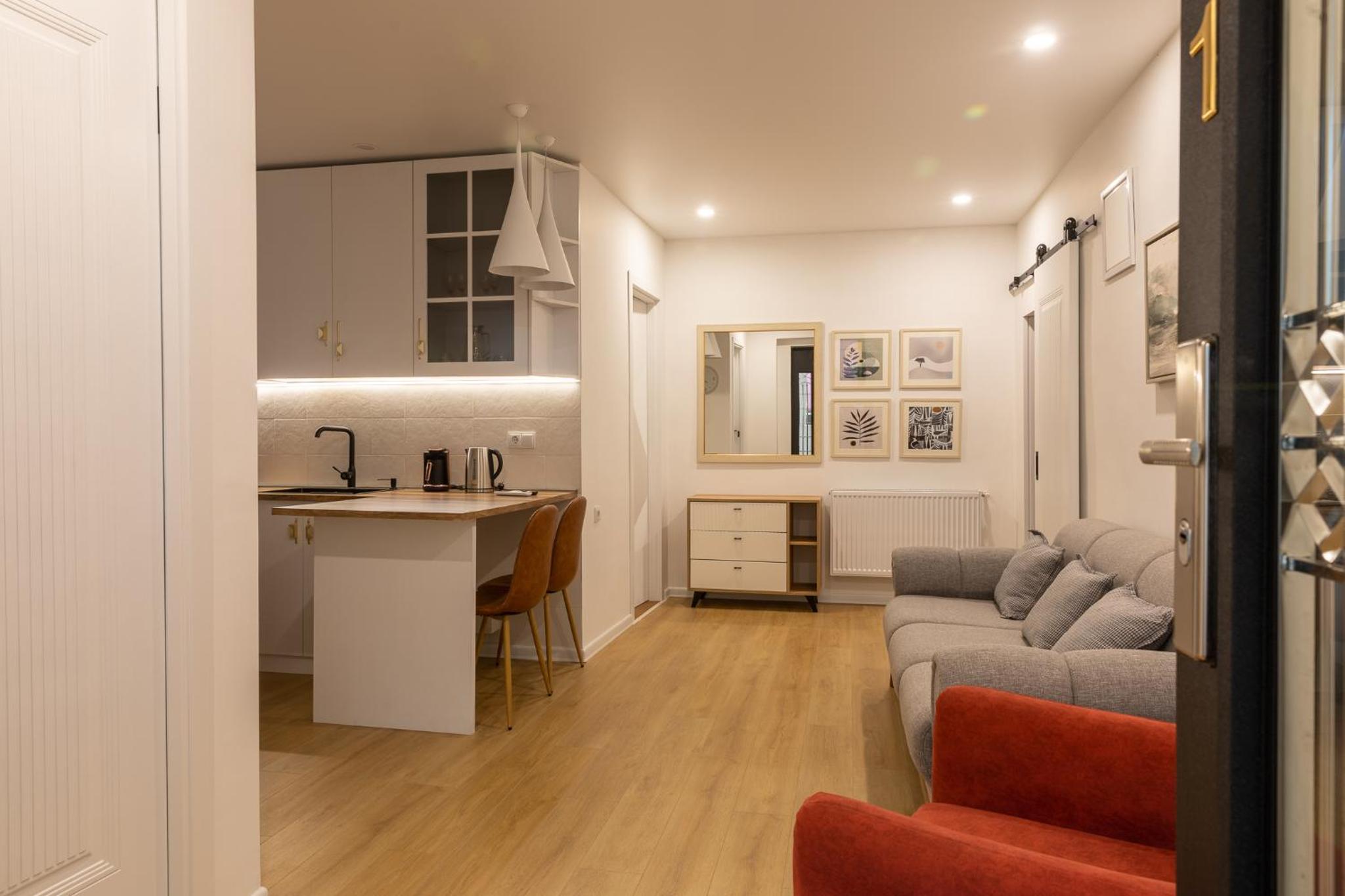 Family Two-Bedroom Apartment with View