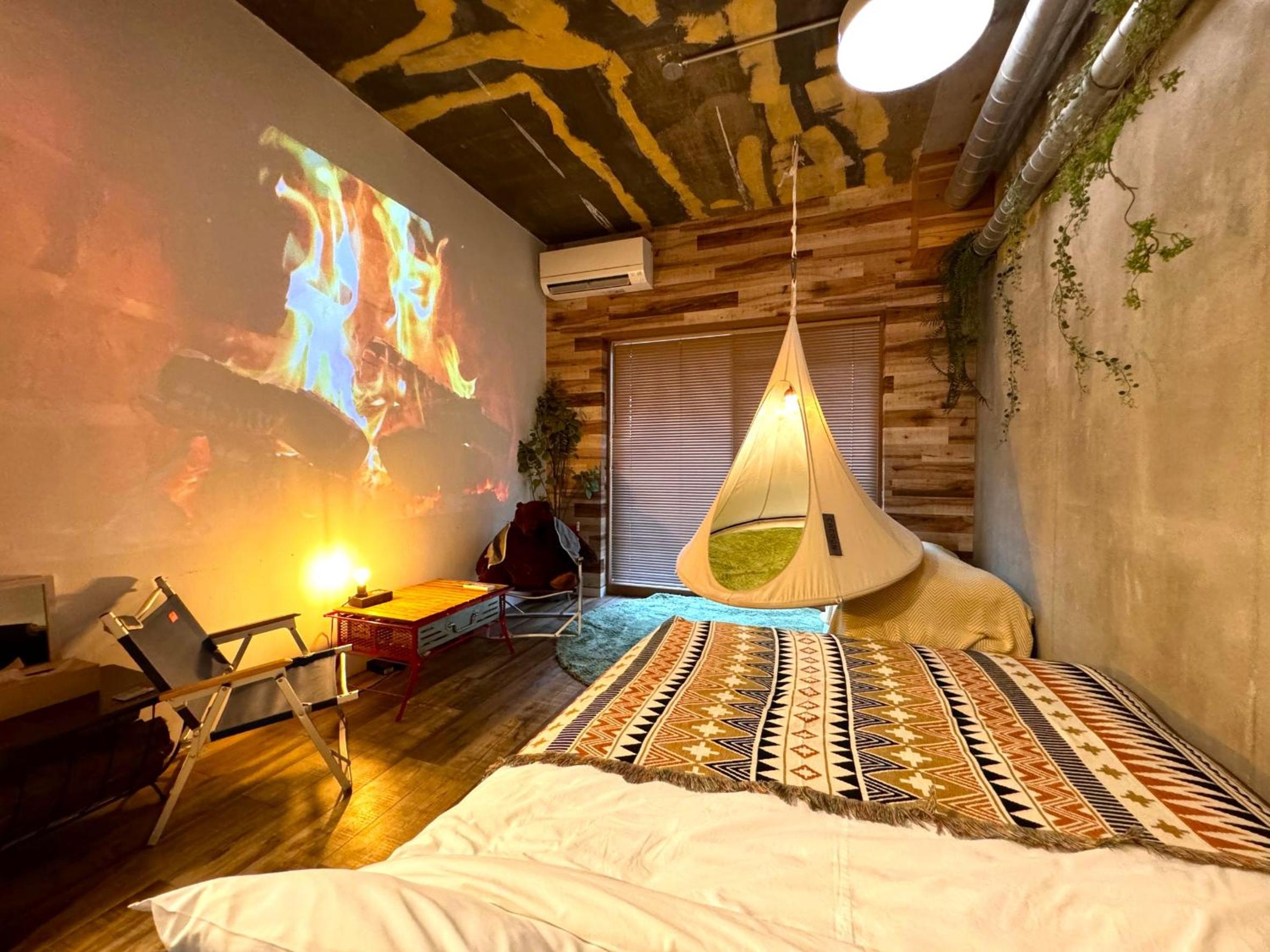 Camp double room