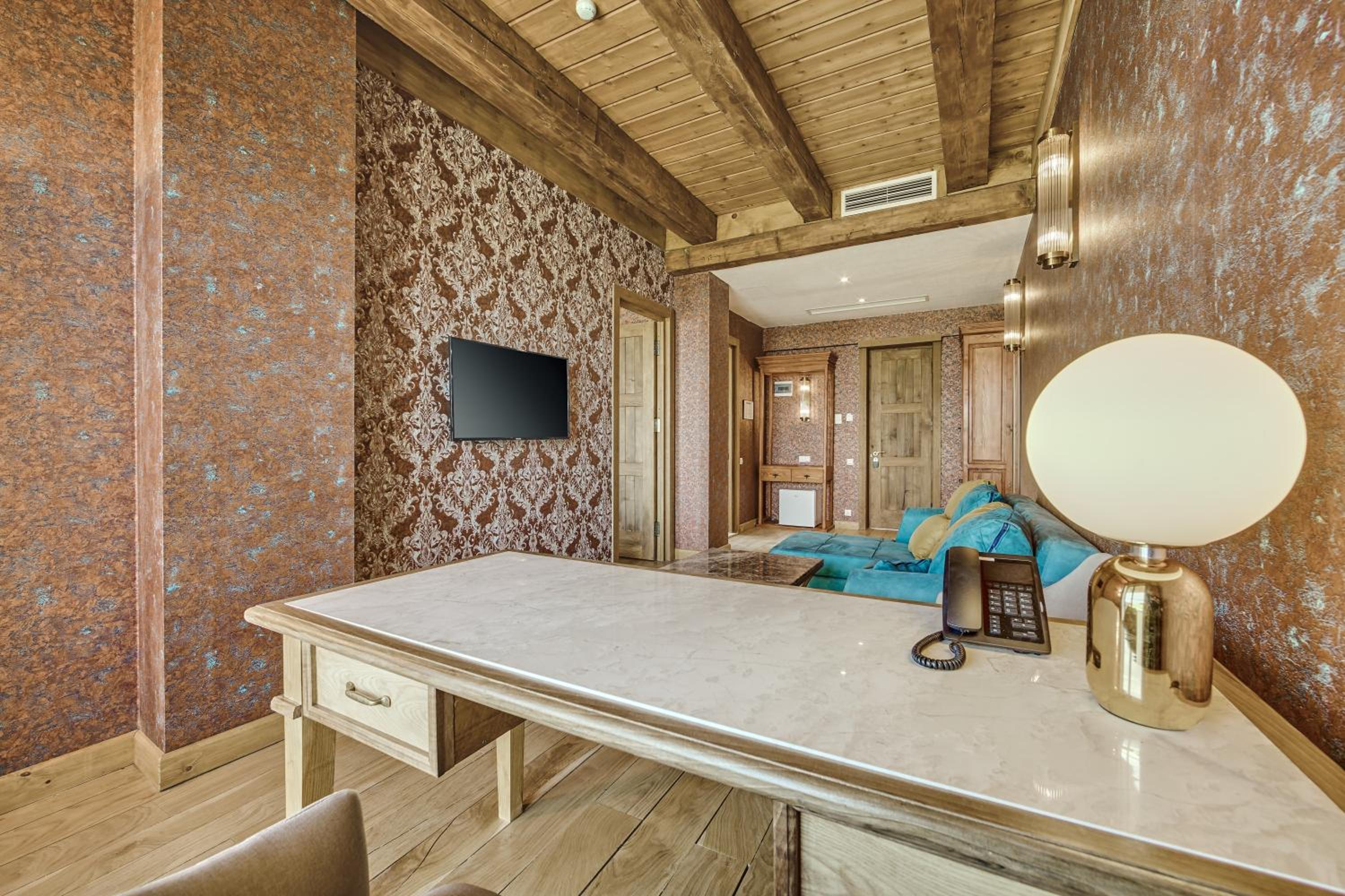 Family Room with Forest View