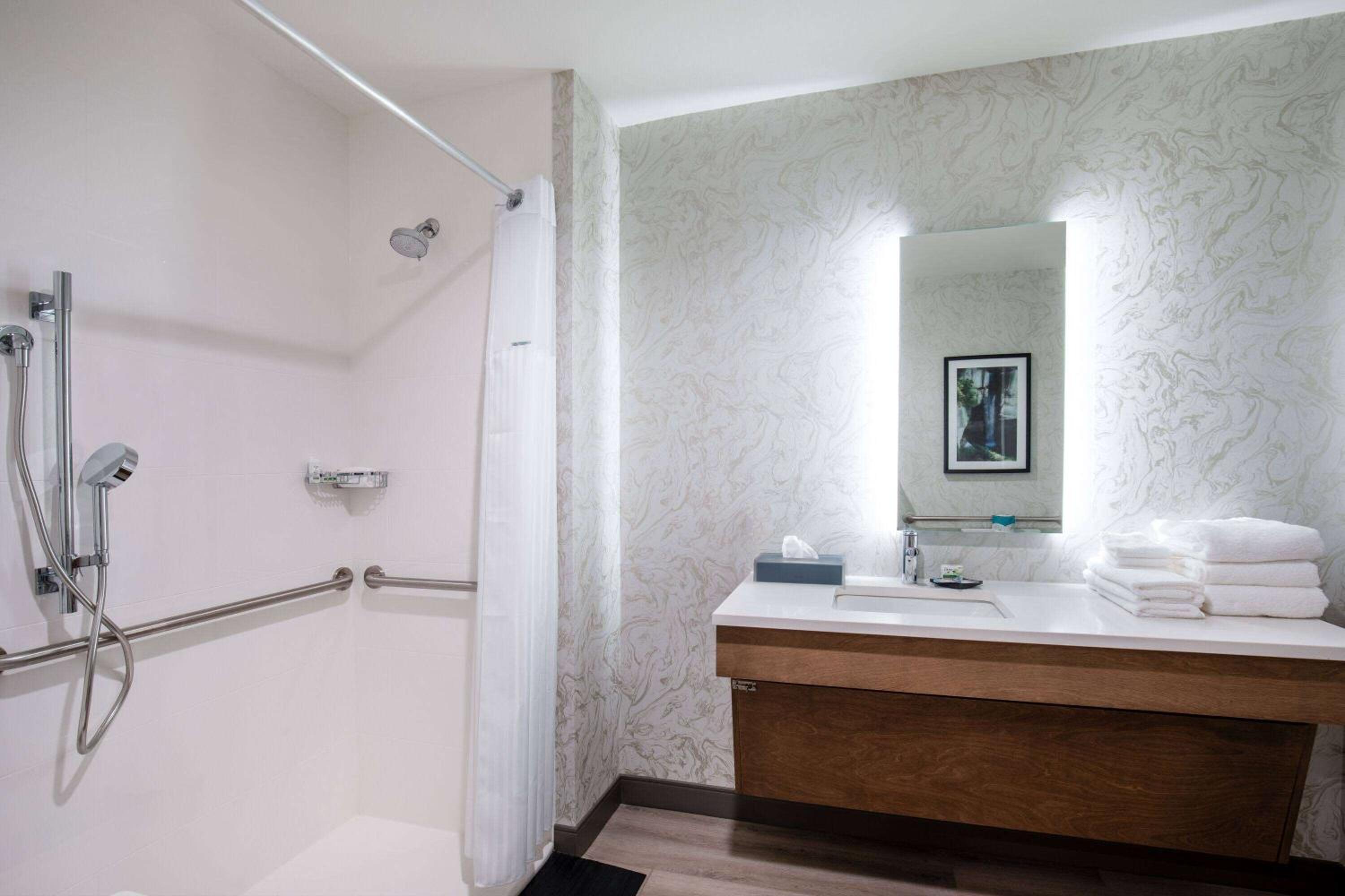 King Room with Roll-in Shower - Mobility Access/Non-Smoking - Photo 1