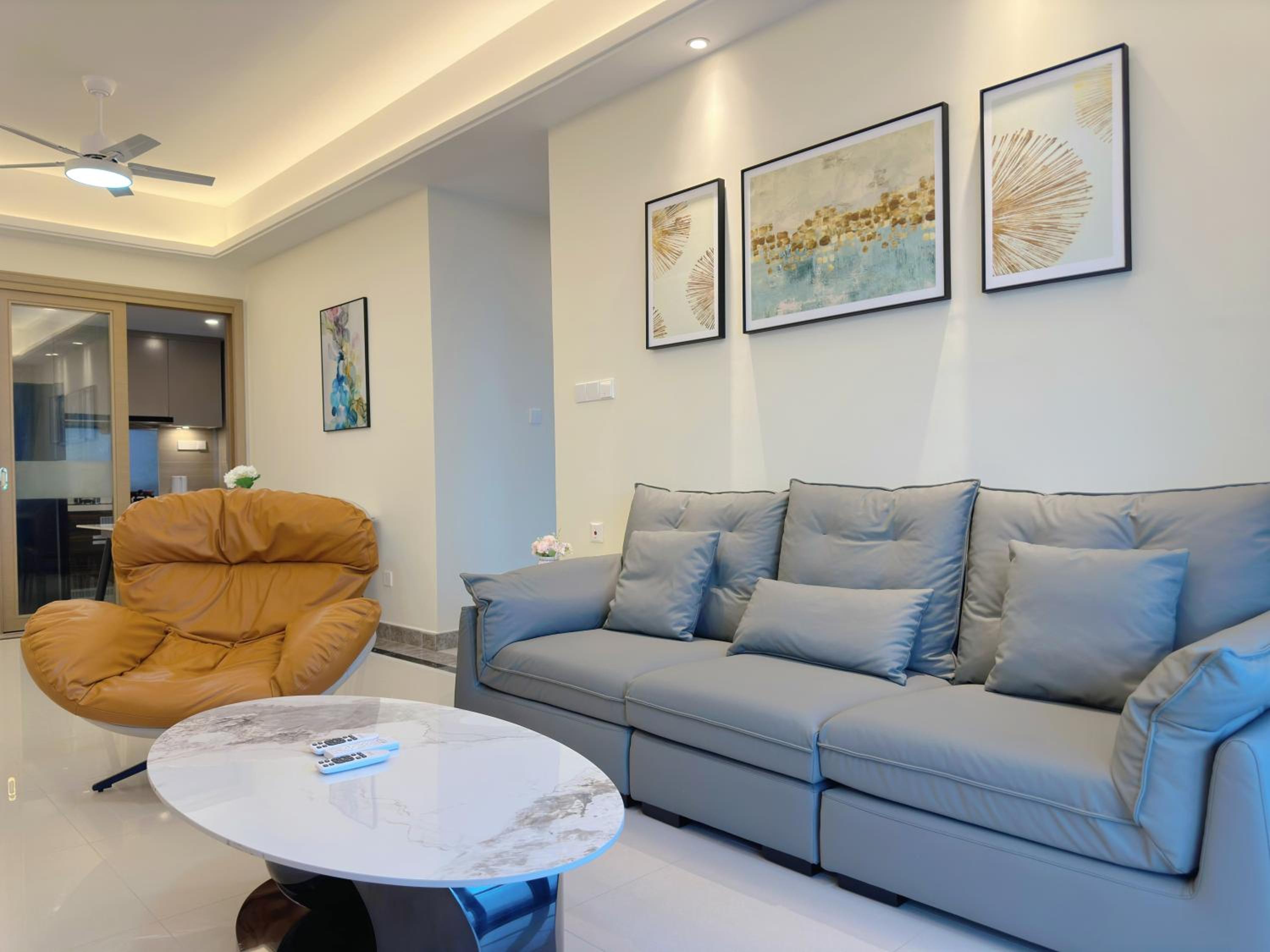 Three-Bedroom Apartment with Sea View