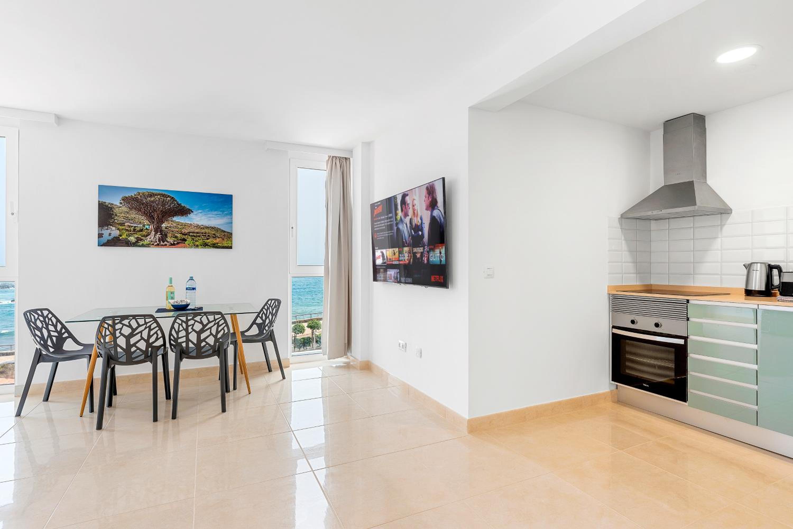 One-Bedroom Apartment with Sea View