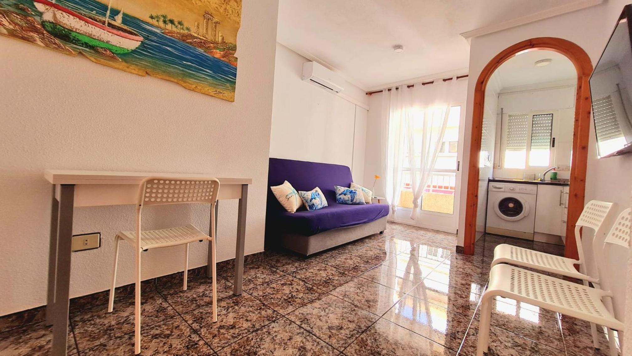 Apartamento de dos habitaciones