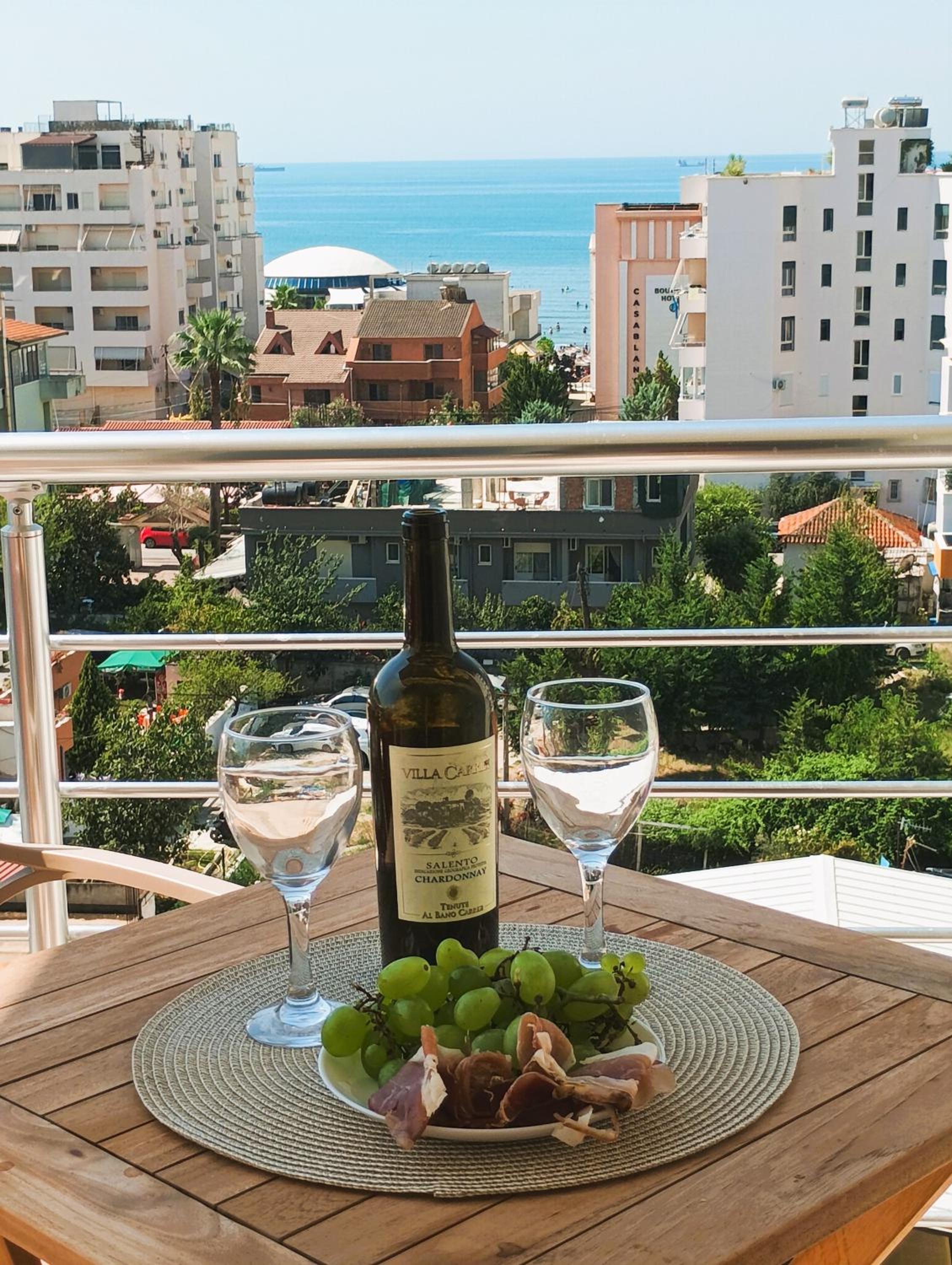 Two-Bedroom Apartment with Balcony and Sea View
