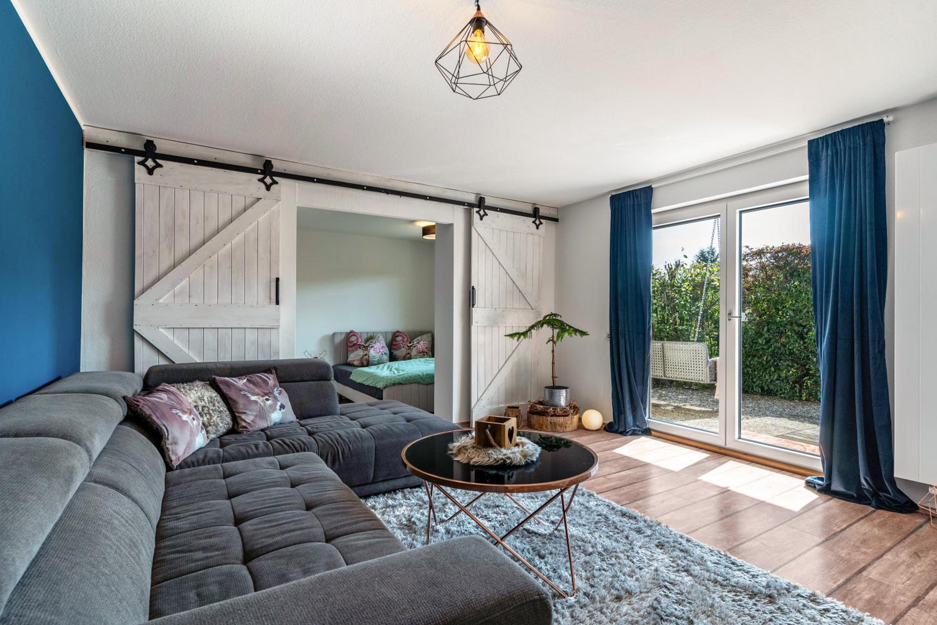One-Bedroom Apartment with Garden View