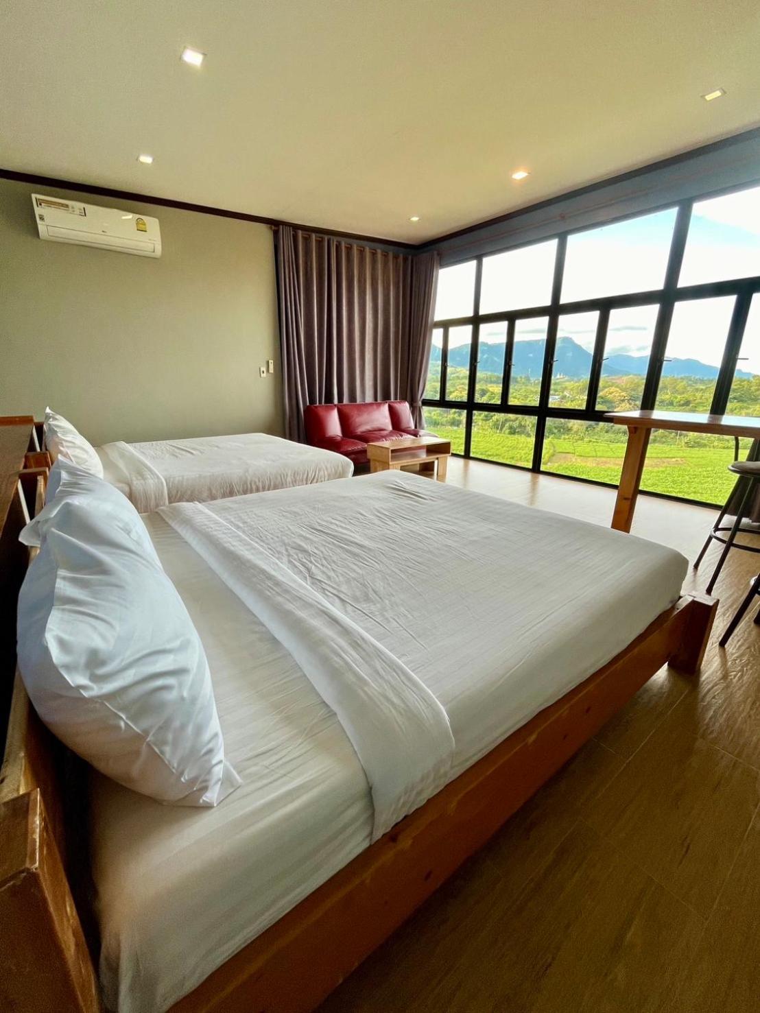 Family Room With Mountain View