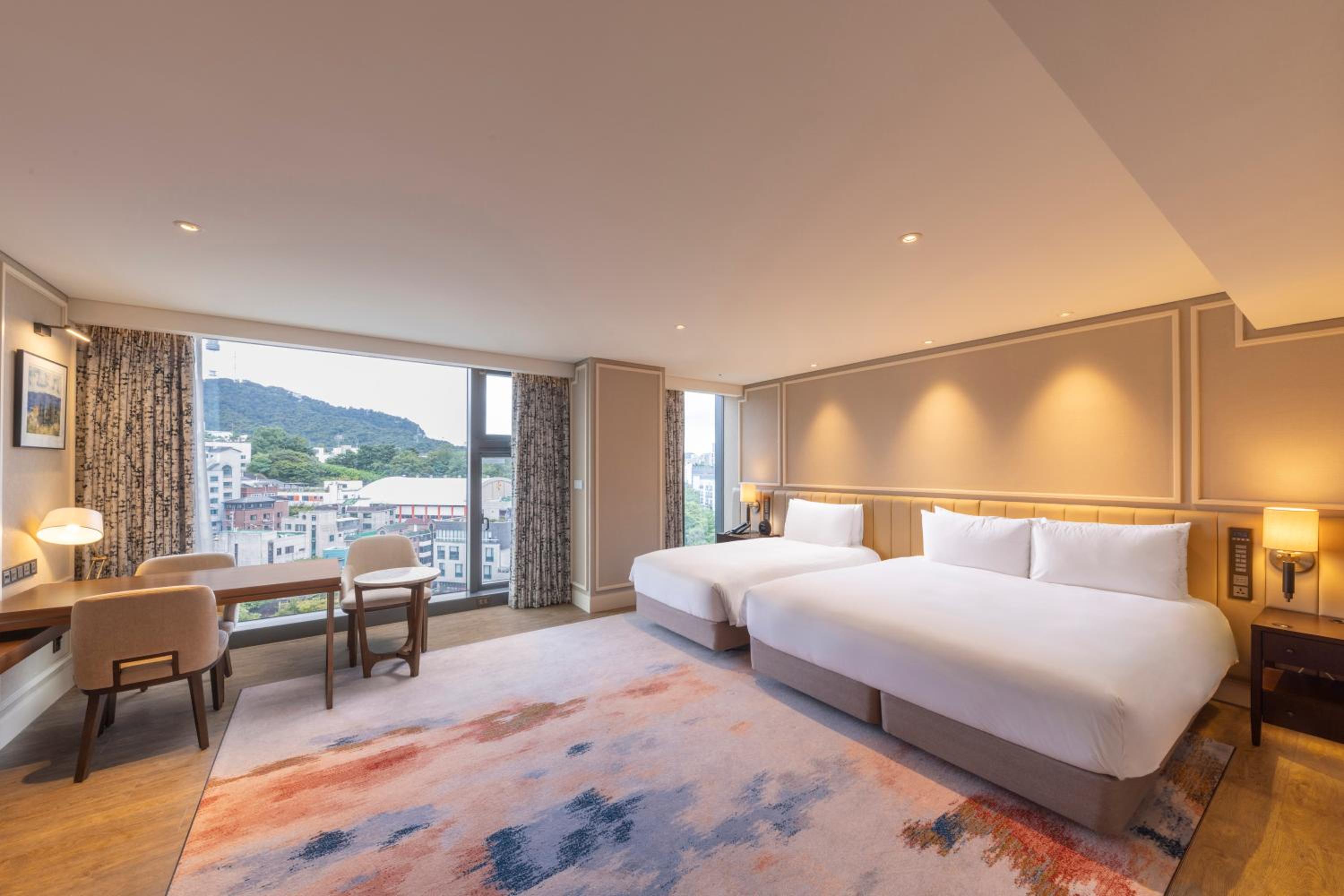 Namsan Room with One King Bed and One Single Bed