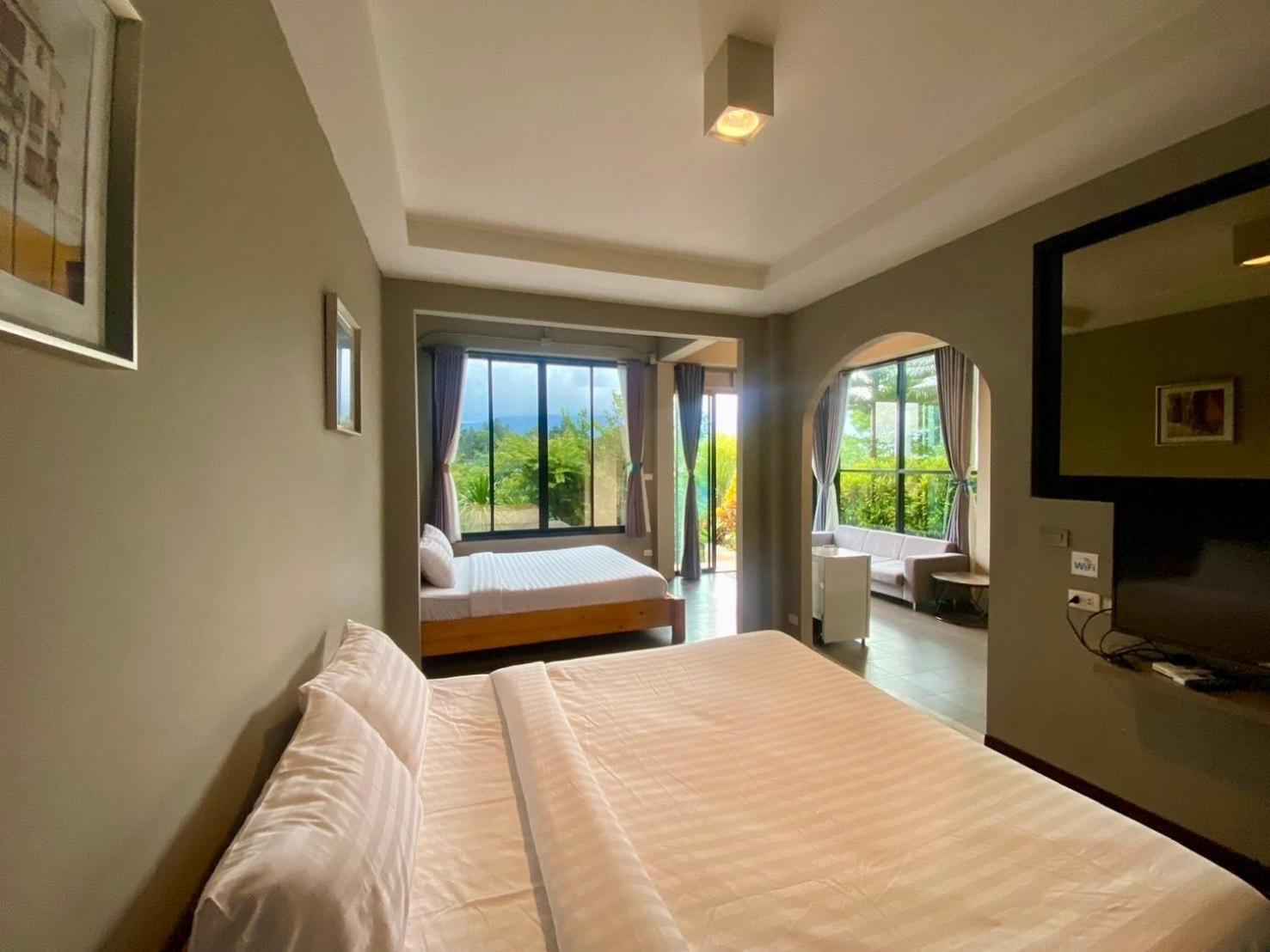 Quadruple Room with Garden View