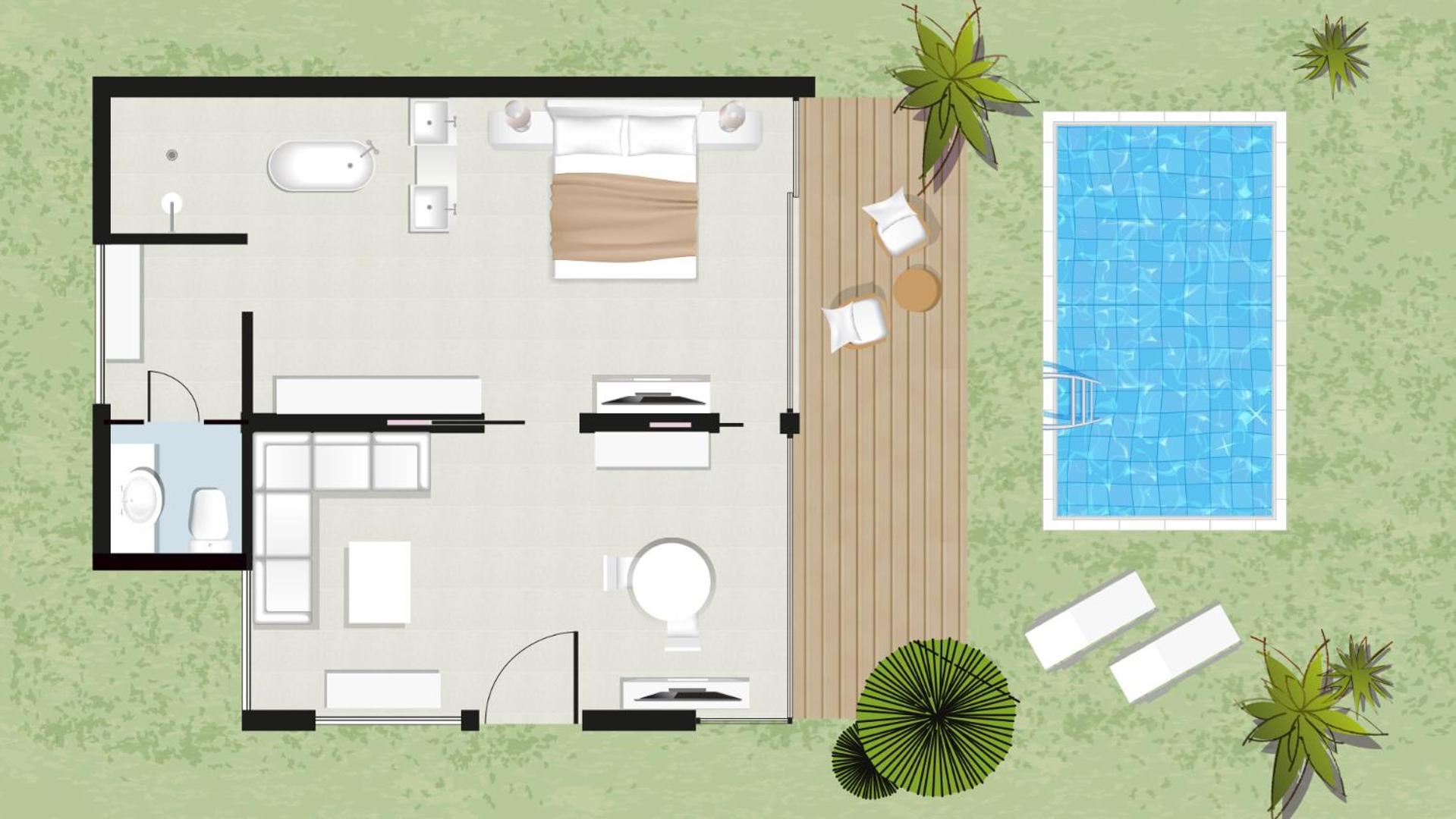 1-Bedroom Infinity Villa - Photo 16