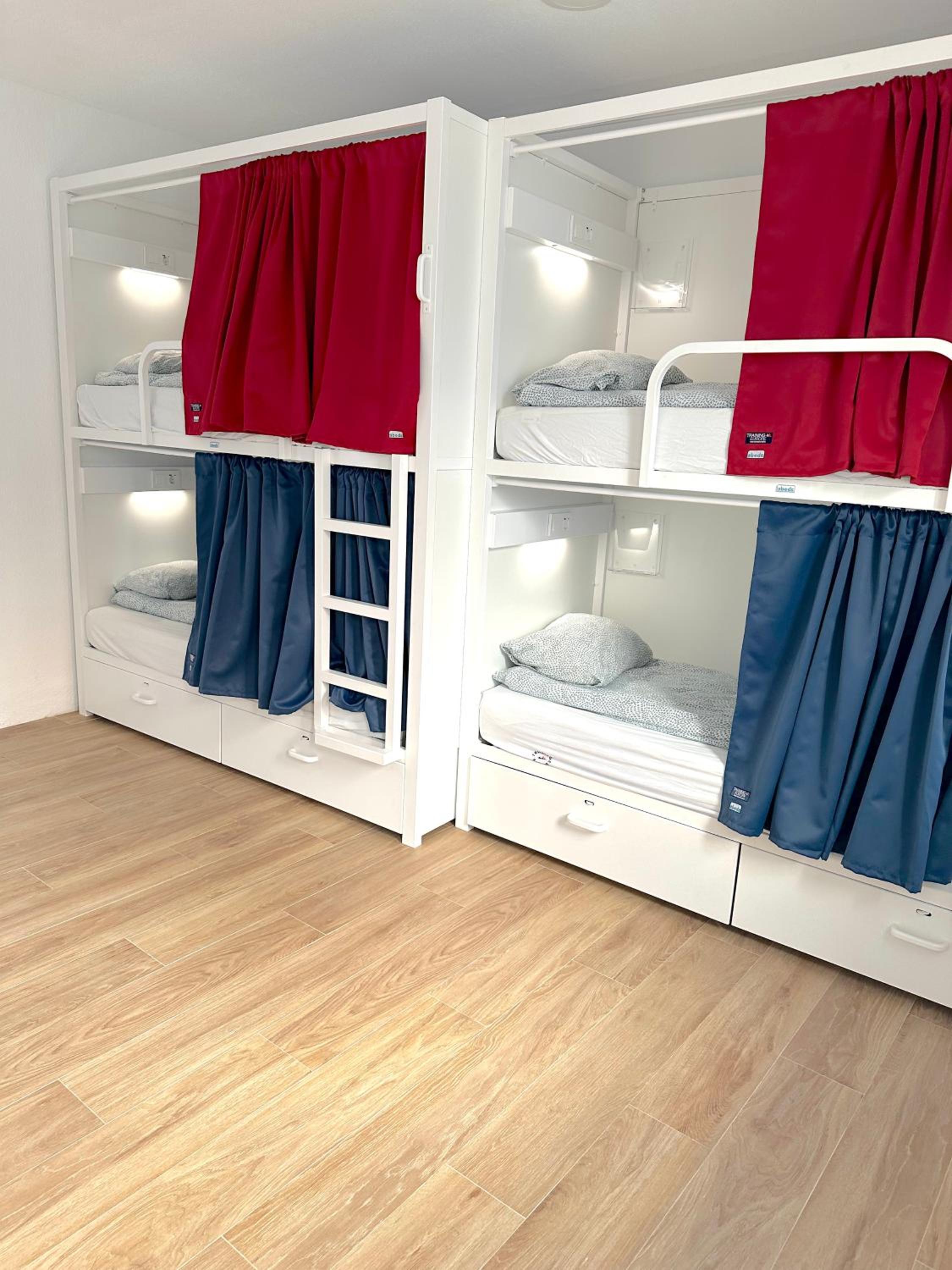Cama en habitación compartida de 4 camas