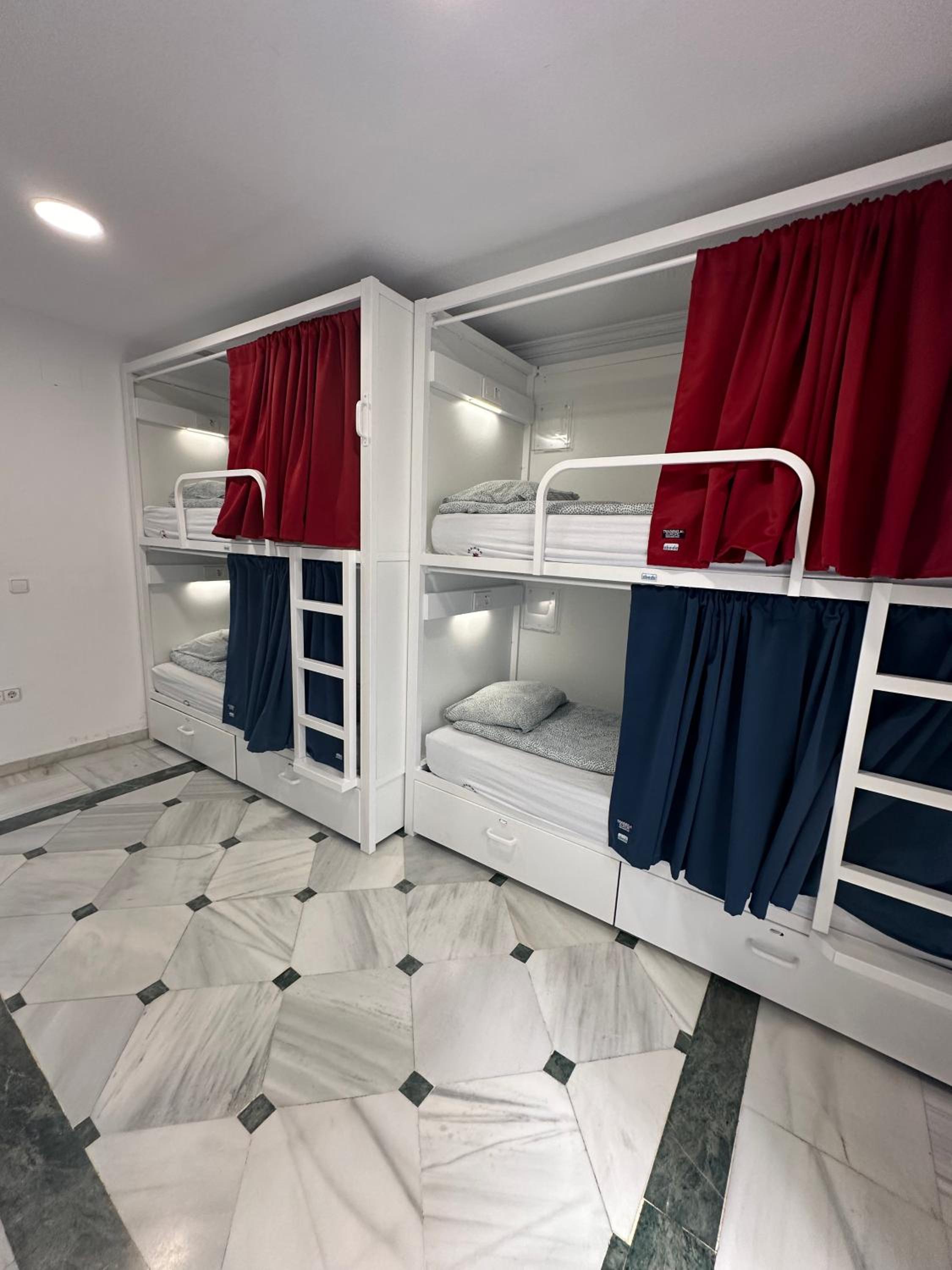 Cama en habitación compartida de 4 camas
