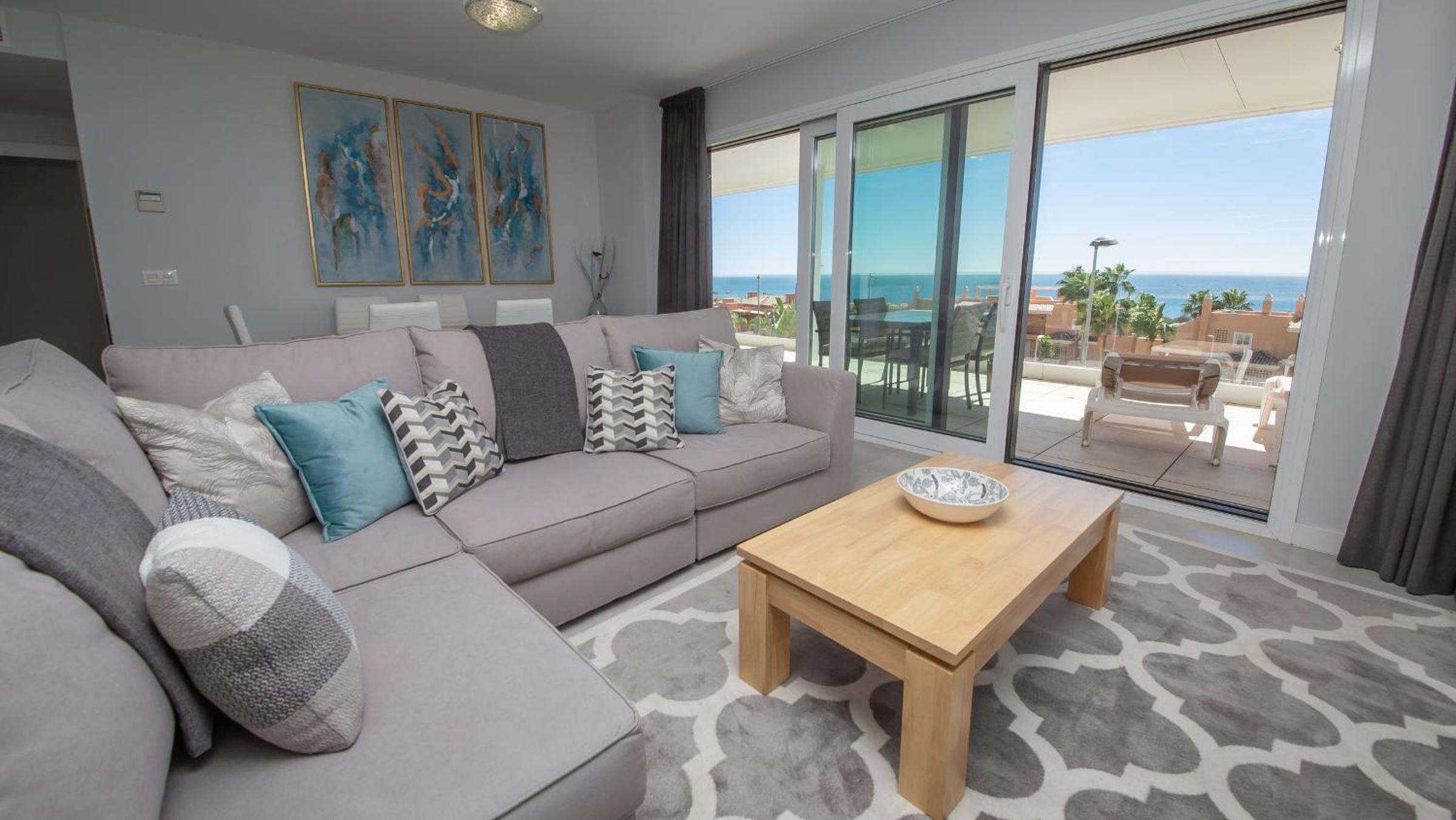 Apartamento con vista al mar
