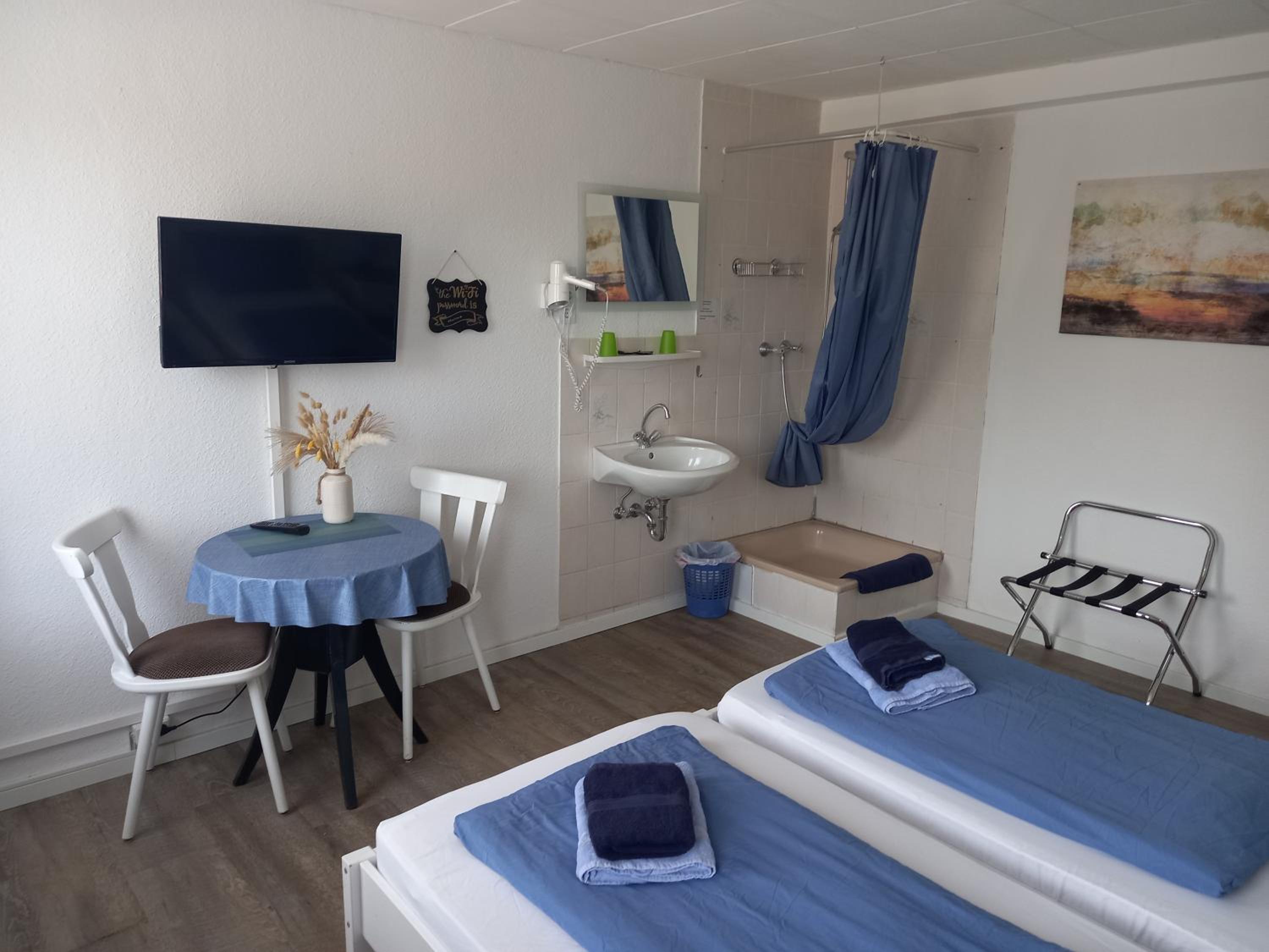Twin Room with Shared Toilet