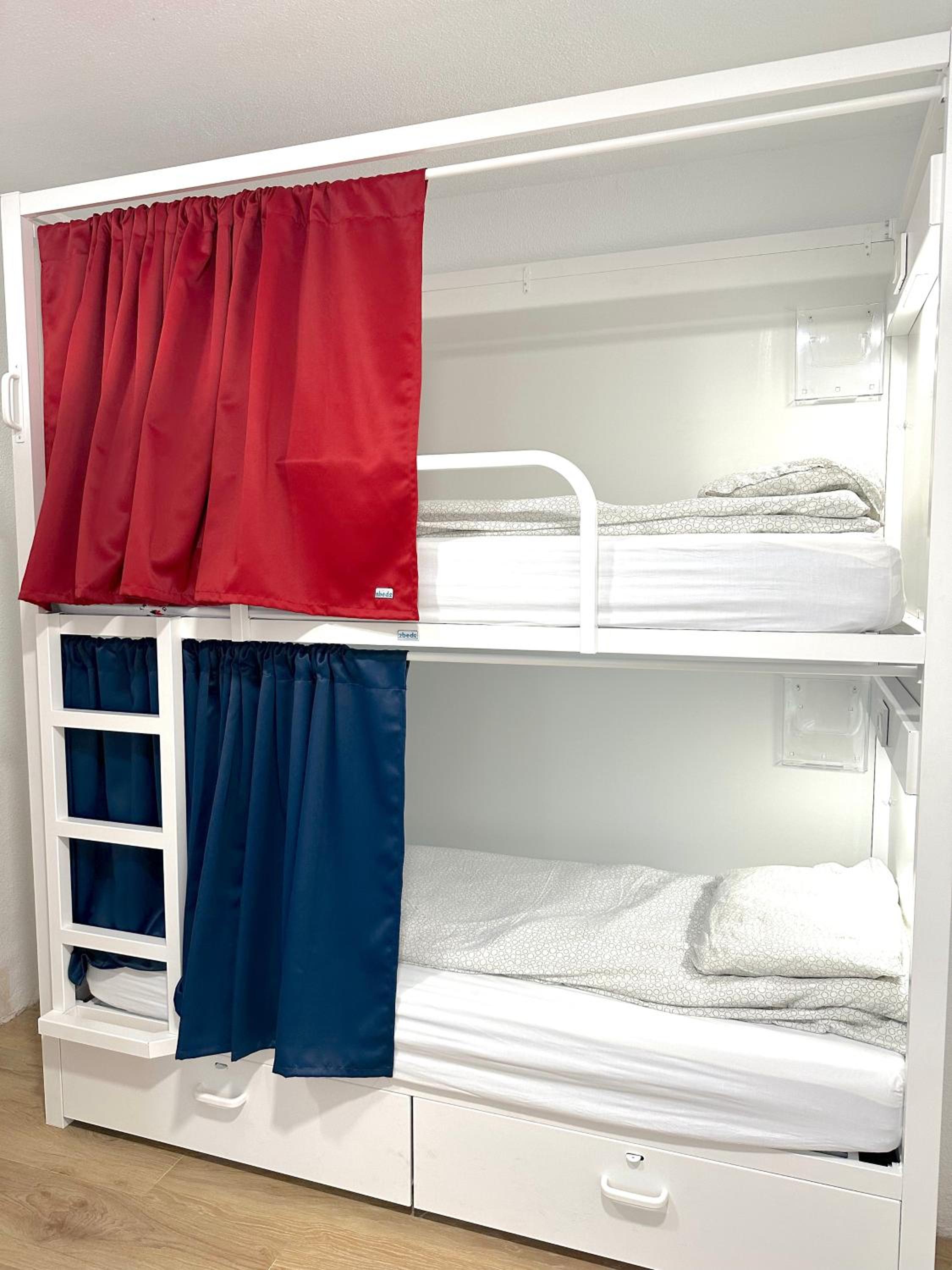 Cama en habitación compartida de 4 camas
