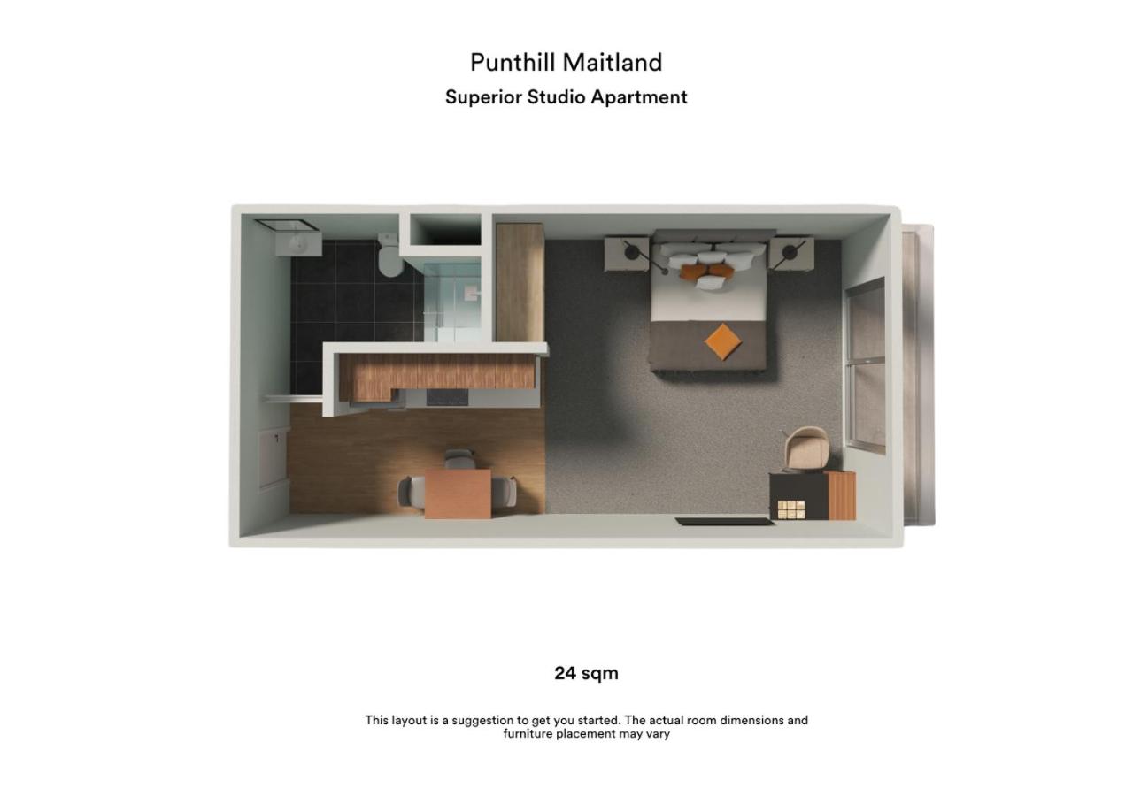 Superior Studio Apartment with Balcony photo 2