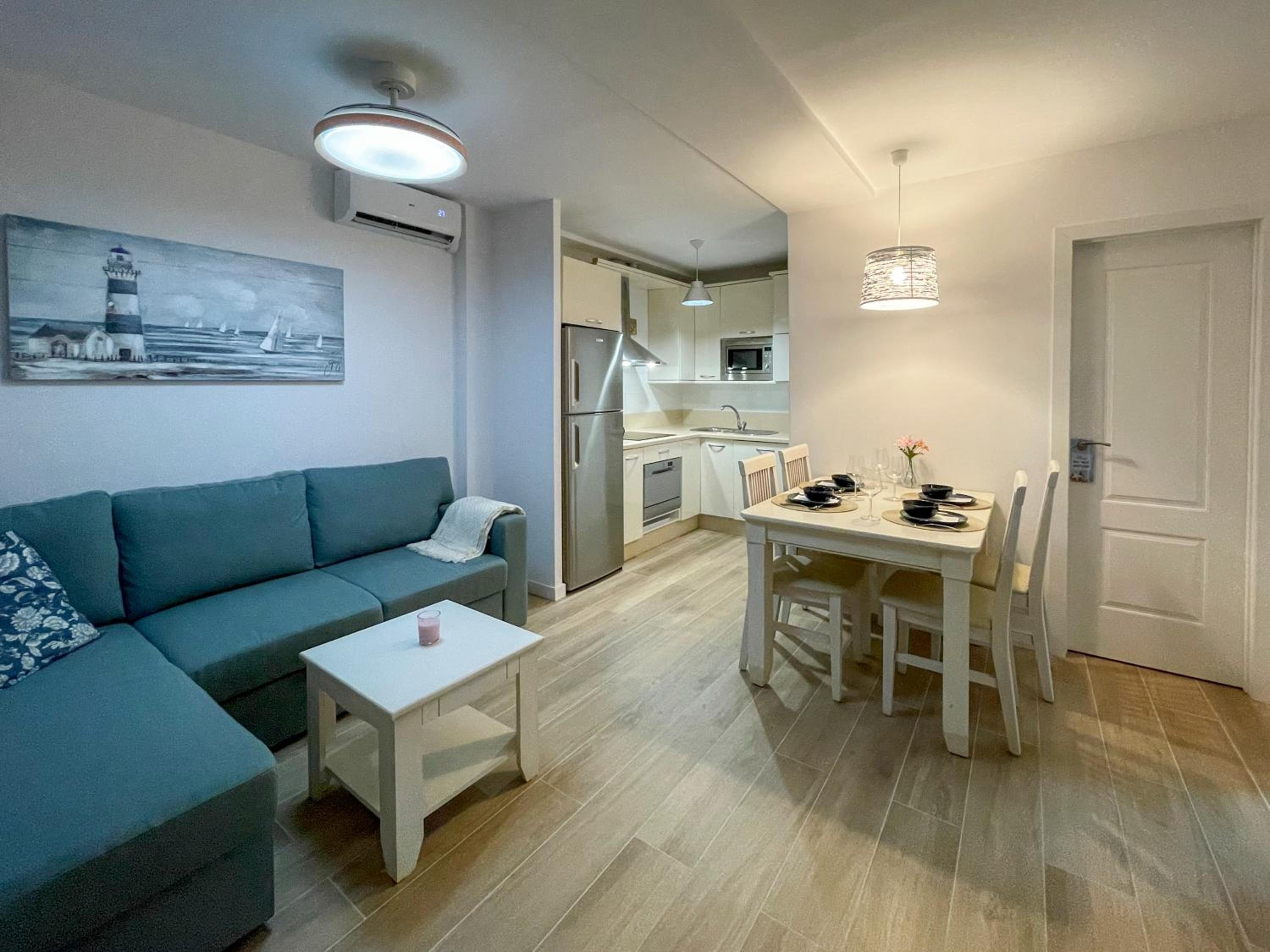 Apartamento de dos habitaciones