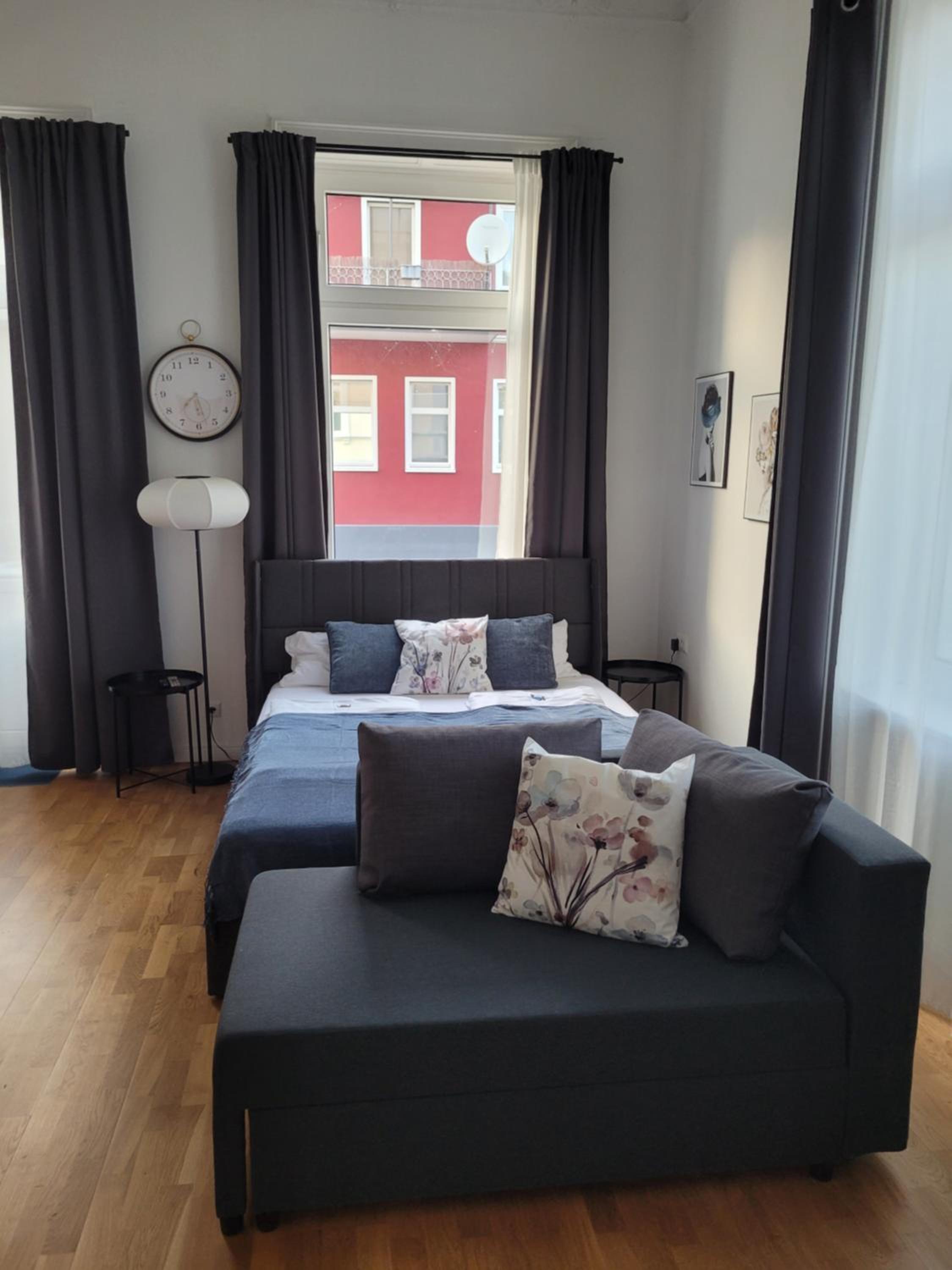 One-Bedroom Apartment with Balcony and Mountain View  