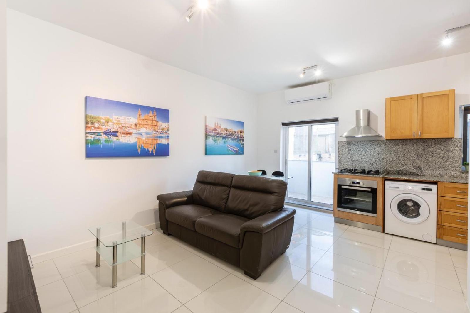 Two-Bedroom Apartment with Balcony